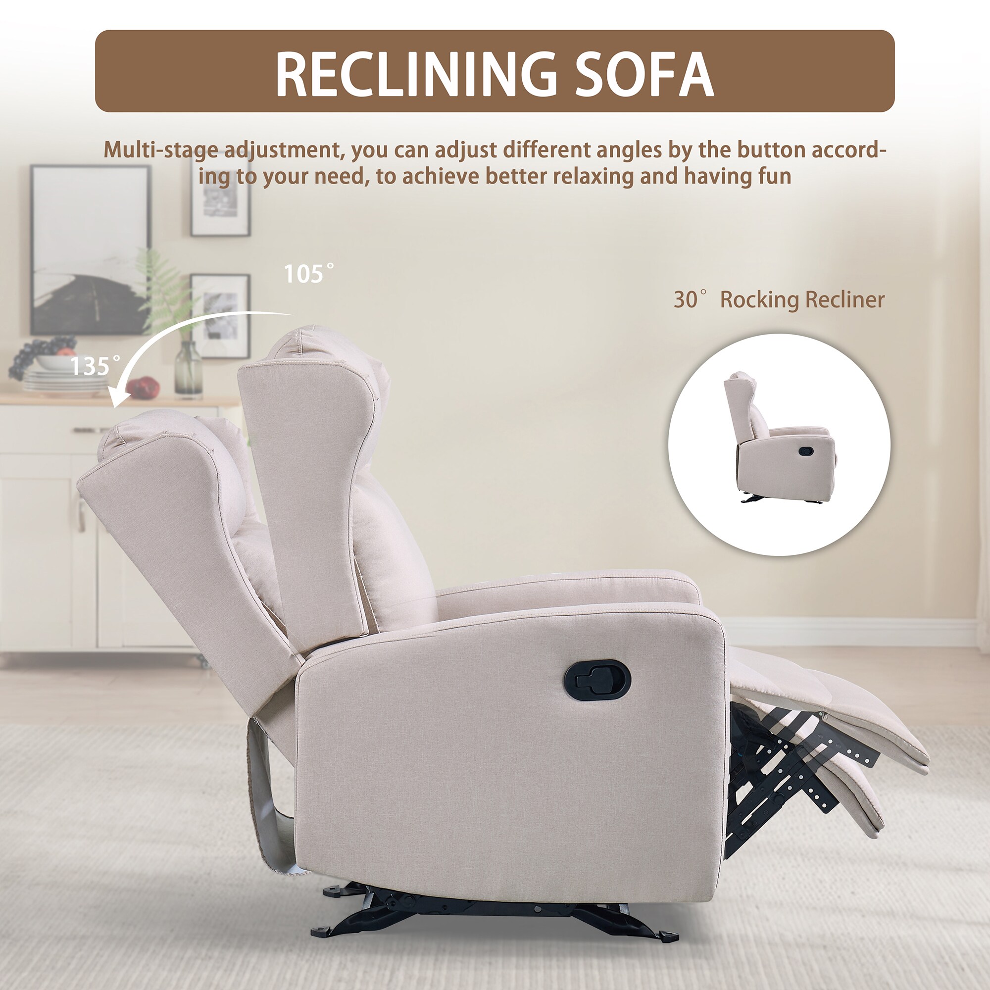 Sumyeg WF-HW65860BL-LA recliners - View #4