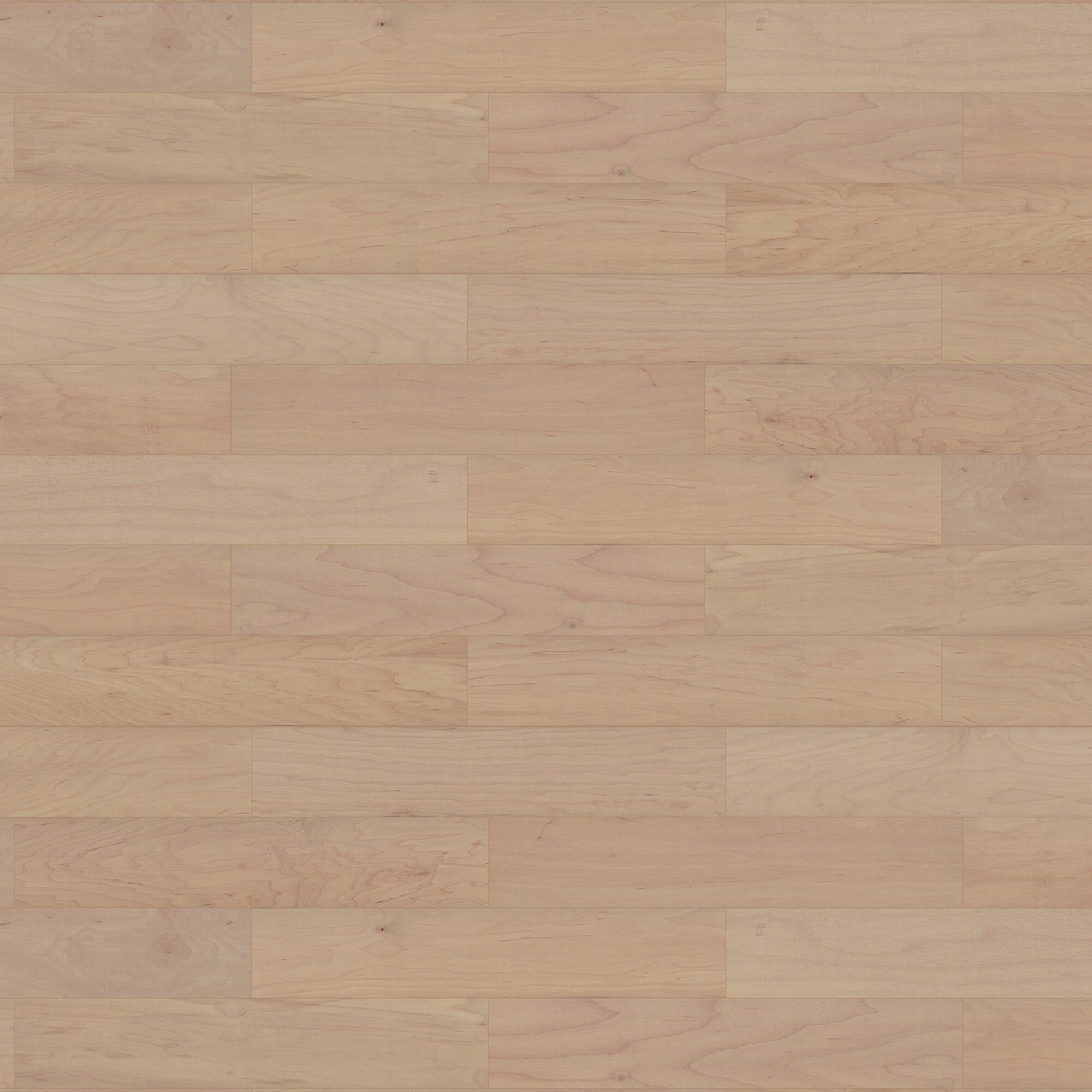 NATU EMA60BM38 Heritage Blonde Maple 6-in W x 3/8-in T x 48-in Smooth/Traditional Engineered Hardwood Flooring (31.5-sq ft / Carton)