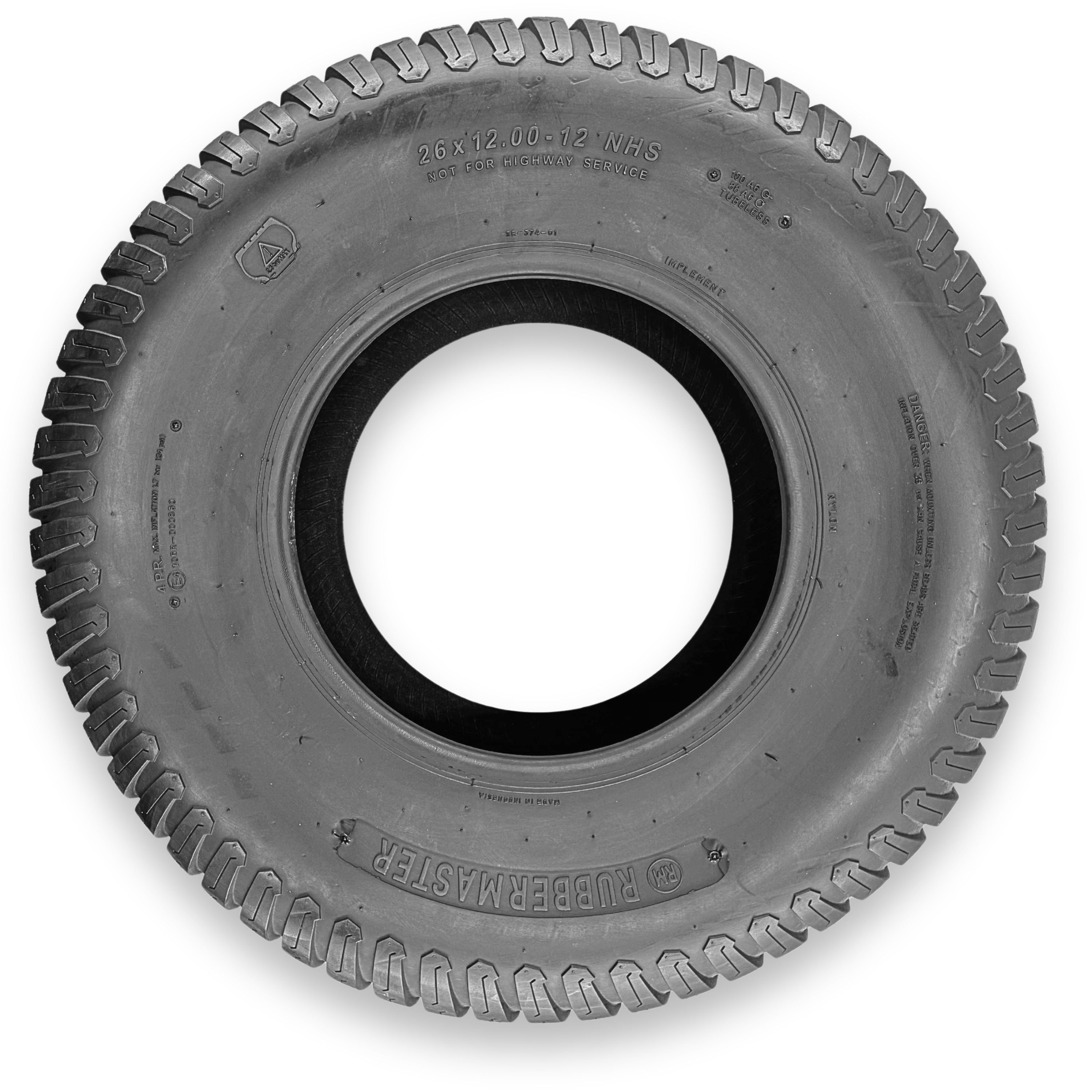 RubberMaster 450452 25.79-in Universal Application Tire