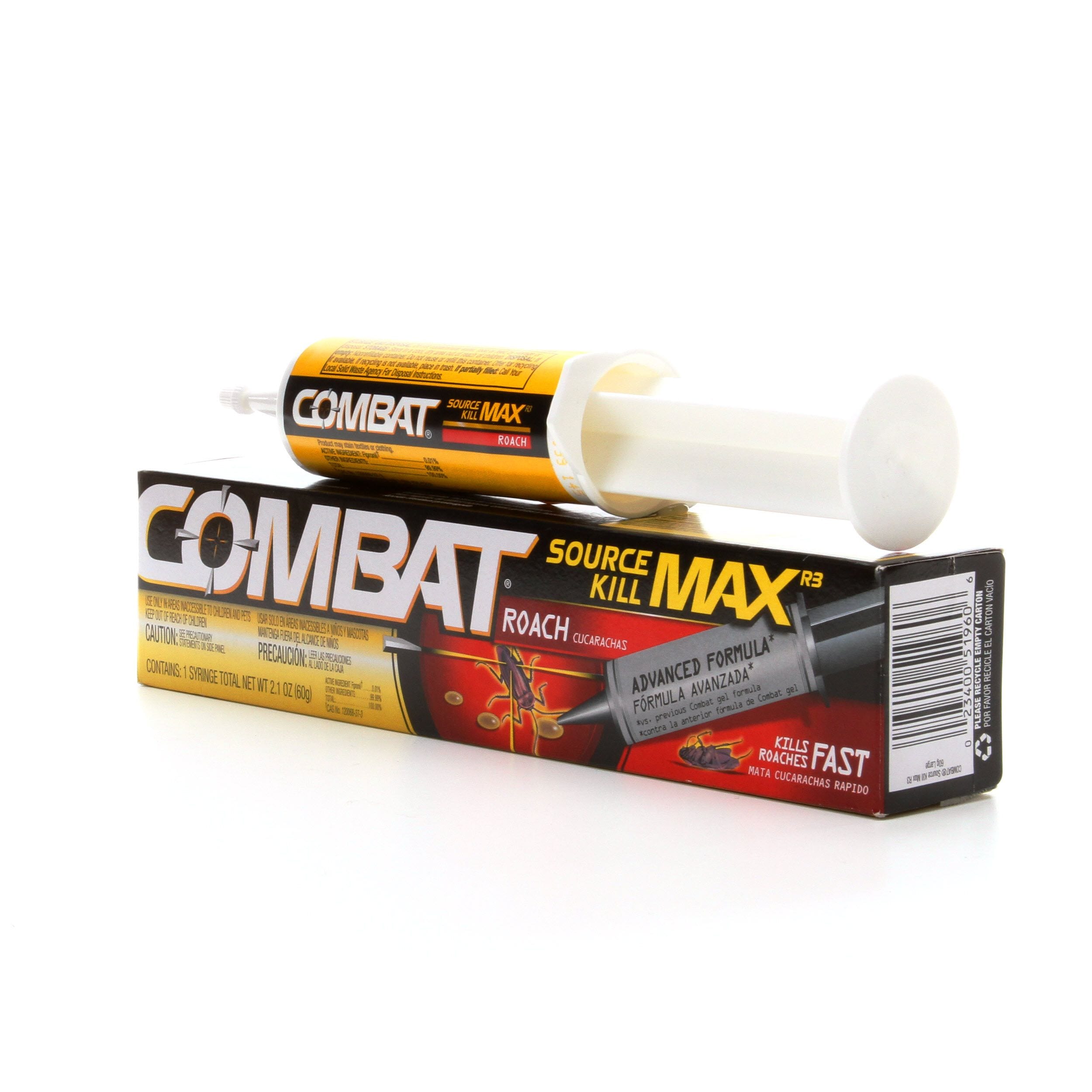 Combat source kill max roach killing gel 30g syringe 56 off