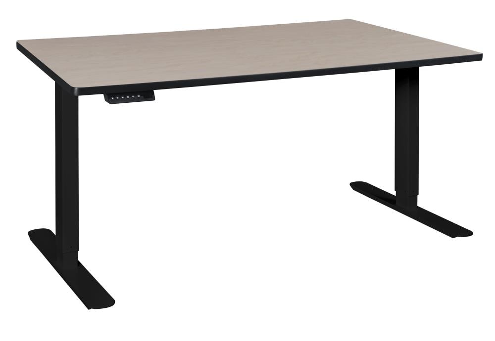 Regency HAD6024PLBK Esteem 24-in White Modern/Contemporary Computer Desk