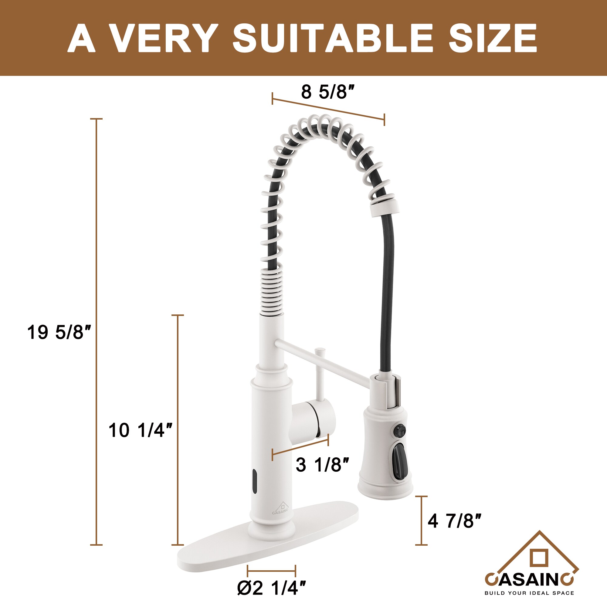 CASAINC CA-W3052-MW Kitchen-Faucets - View #9