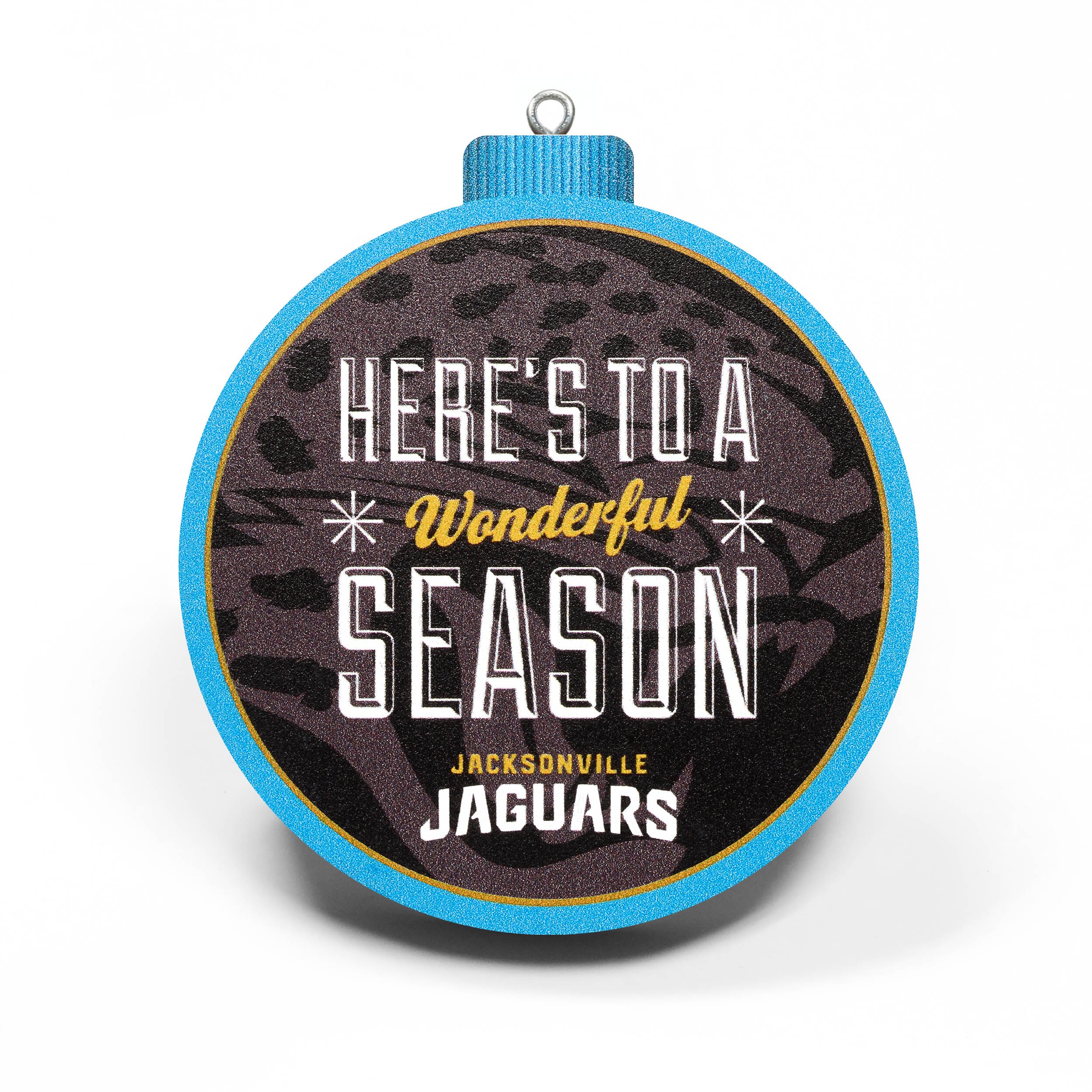 Jacksonville Jaguars Classic Round Christmas Ornament