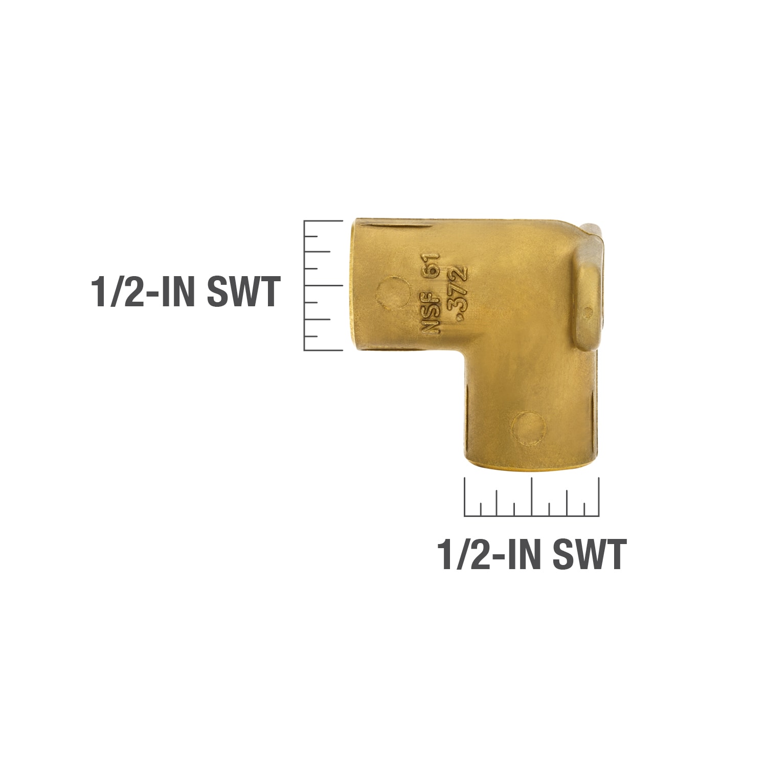 Streamline A 02508LNL Copper-Fittings - View #3
