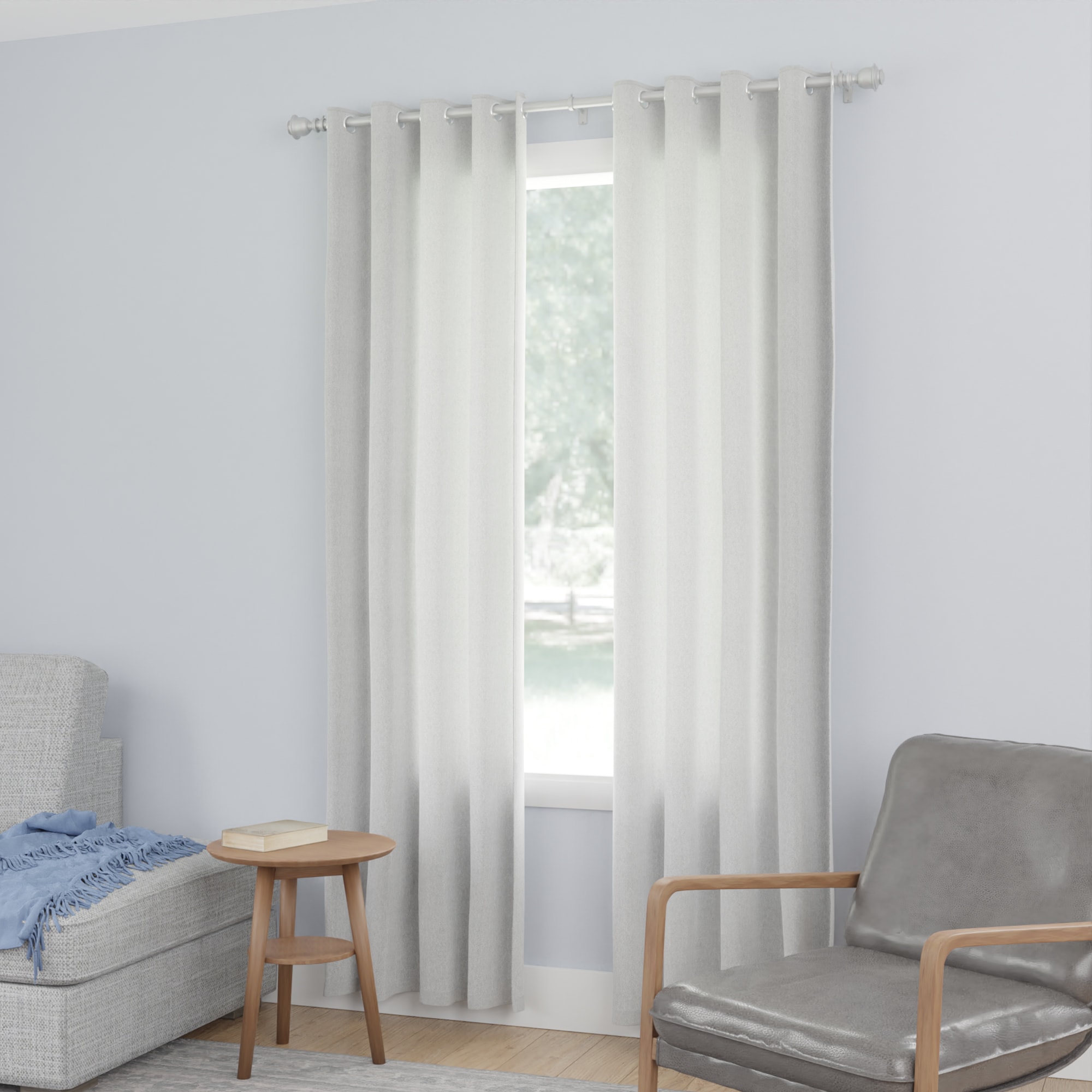 allen + roth FSI 1331B BNIC Curtain-Rods - View #14
