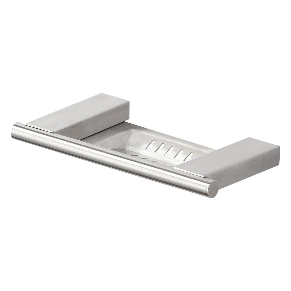 Brushed Stainless Steel Soap Dish - Threshold™