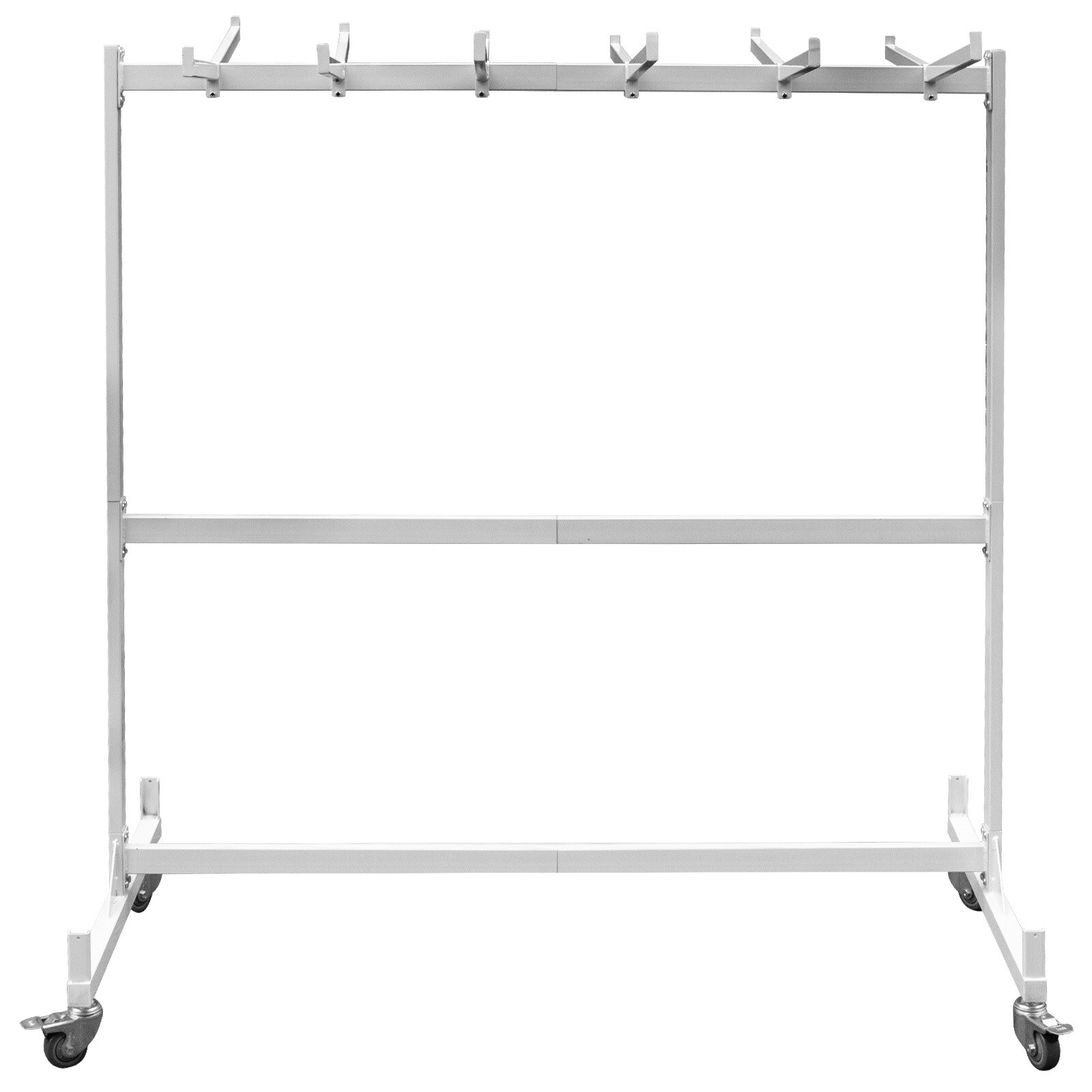 VEVOR Z-Truck Clothing Rack Rolling Garment Z Rack Lockable Casters Heavy-Duty