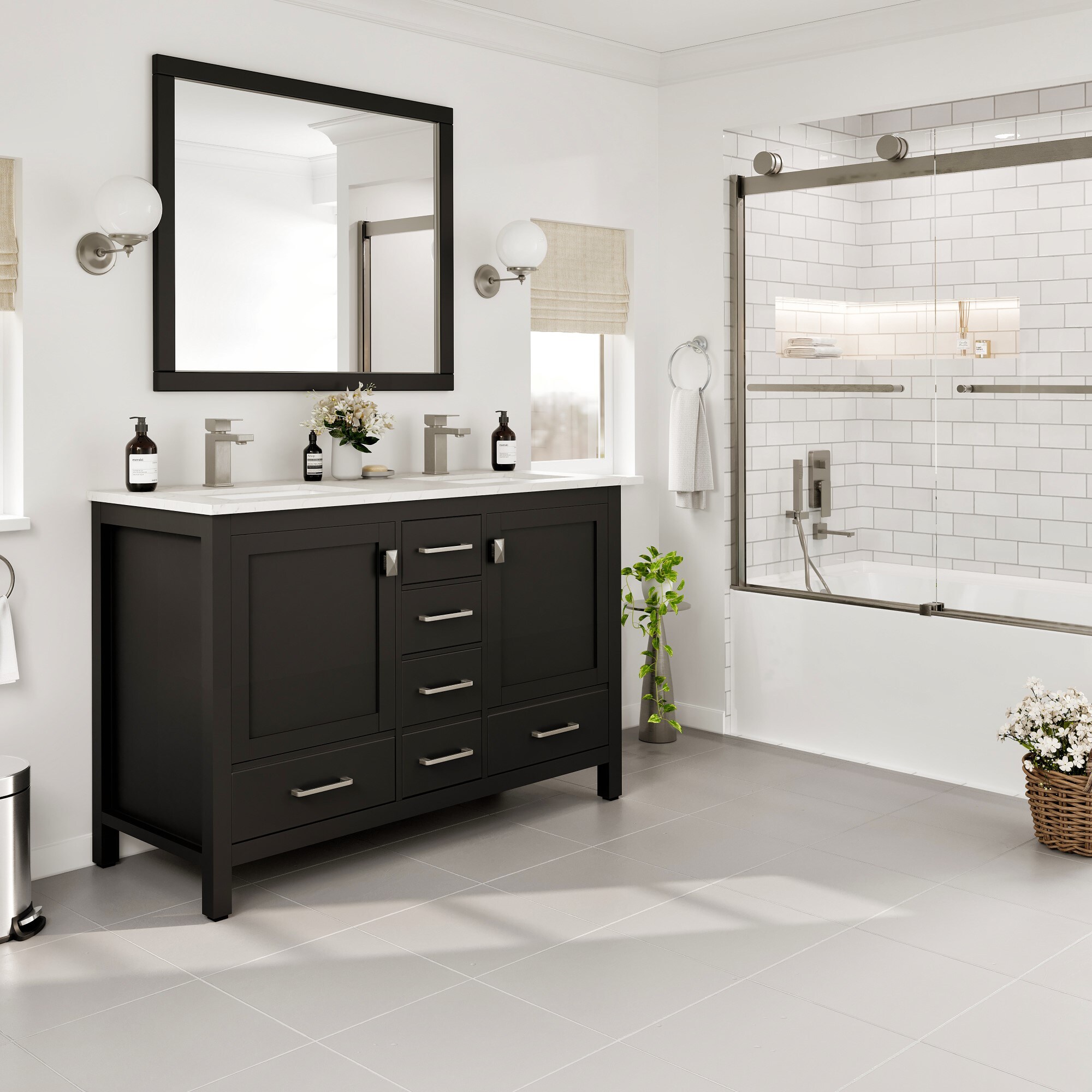 Eviva TVN414-48X18ES-DS Bath-Vanity-Combo - View #3