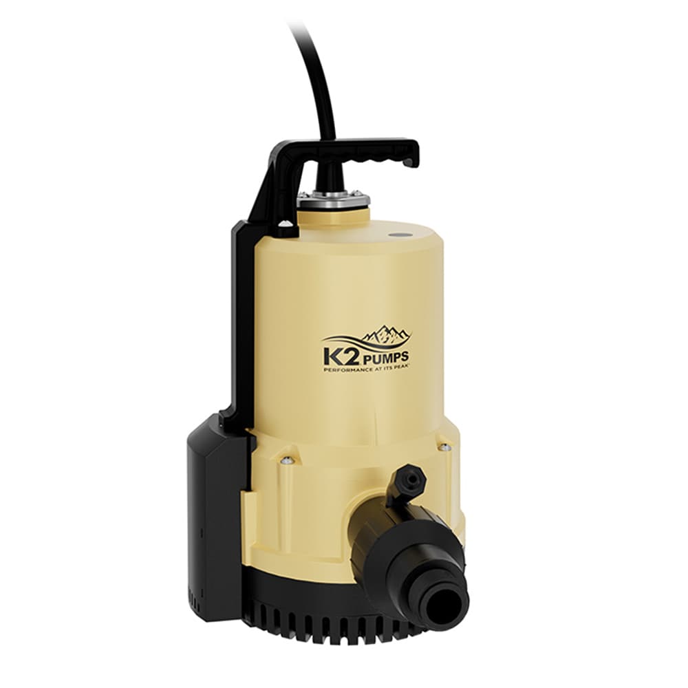 K2 Pumps UTA02502K 1/4-HP 115 -Volt 30-Gallon Thermoplastic Submersible utility pump
