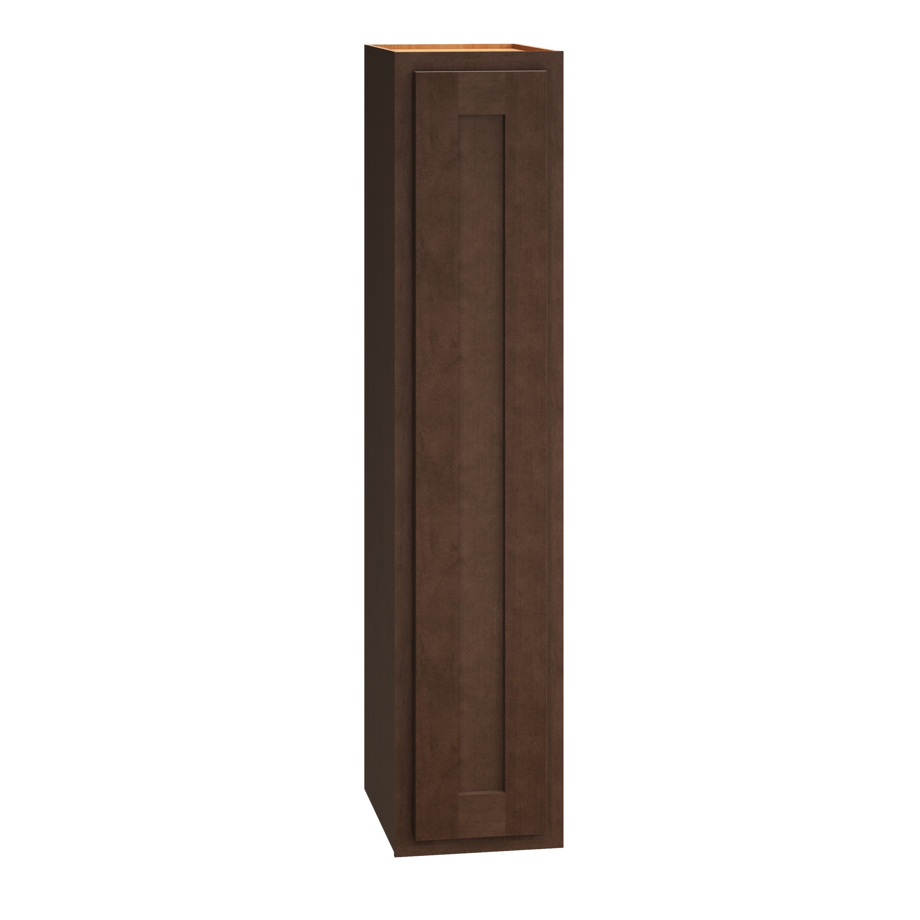 Diamond Express Jamestown 42-in W x 42-in H x 12-in D Thatch Partial Overlay Wall Fully Assembled Plywood Cabinet (Recessed Panel Shaker Door Style)