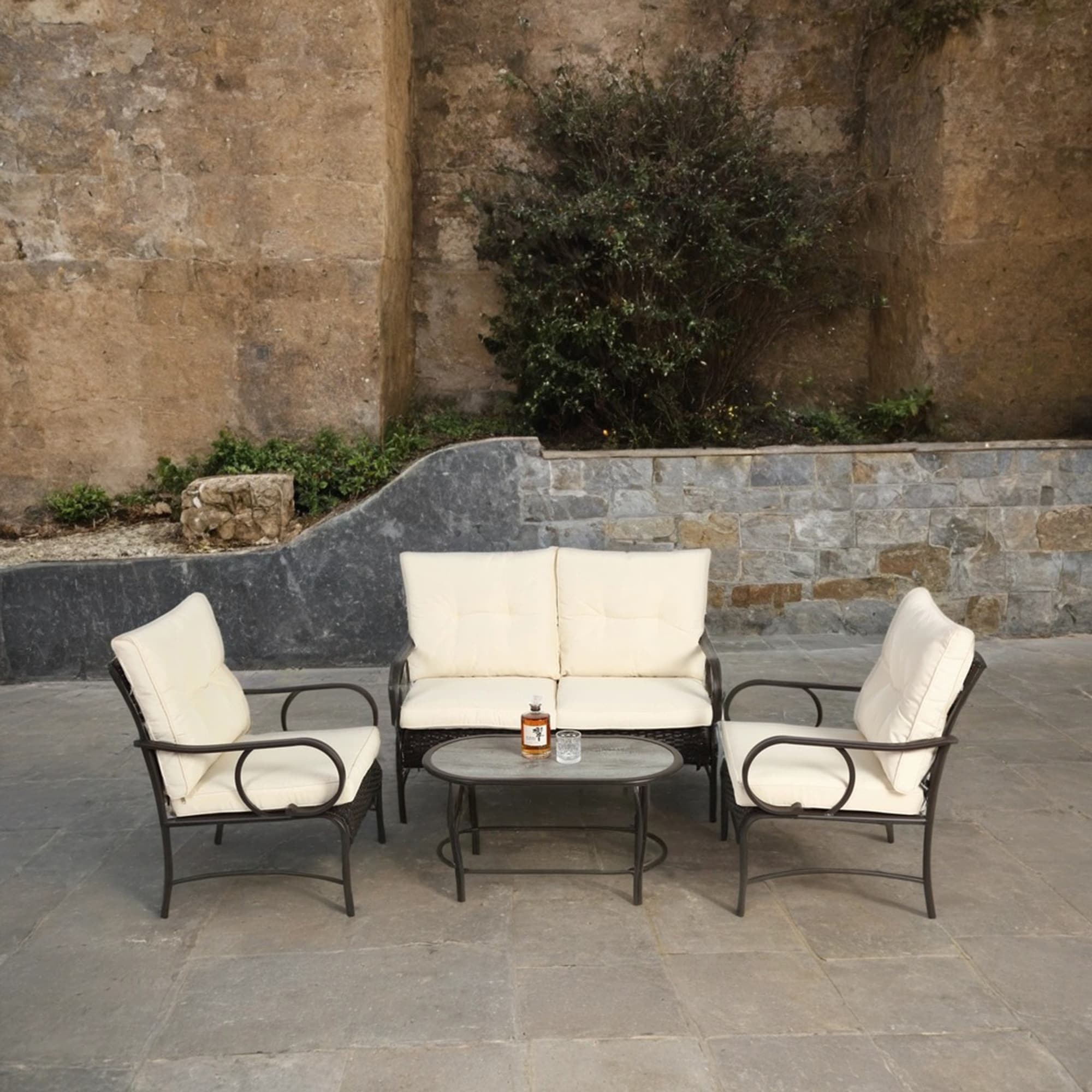 SINOFURN SYA020338BG Patio-Conversation-Sets - View #3