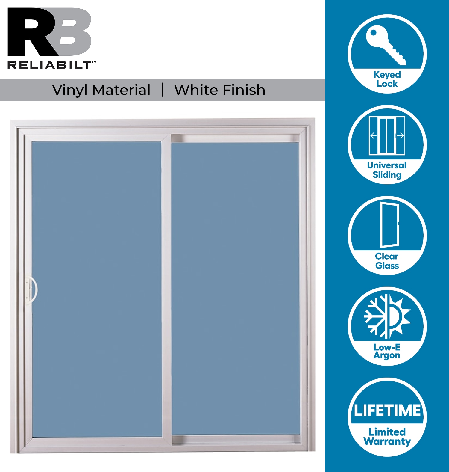 RELIABILT 311WHLA7067940002 Patio-Doors - View #3
