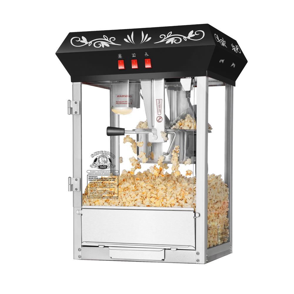 Vintage Air Popper Popcorn Maker Countertop Popper Machine 6-Cup Compact  Retro