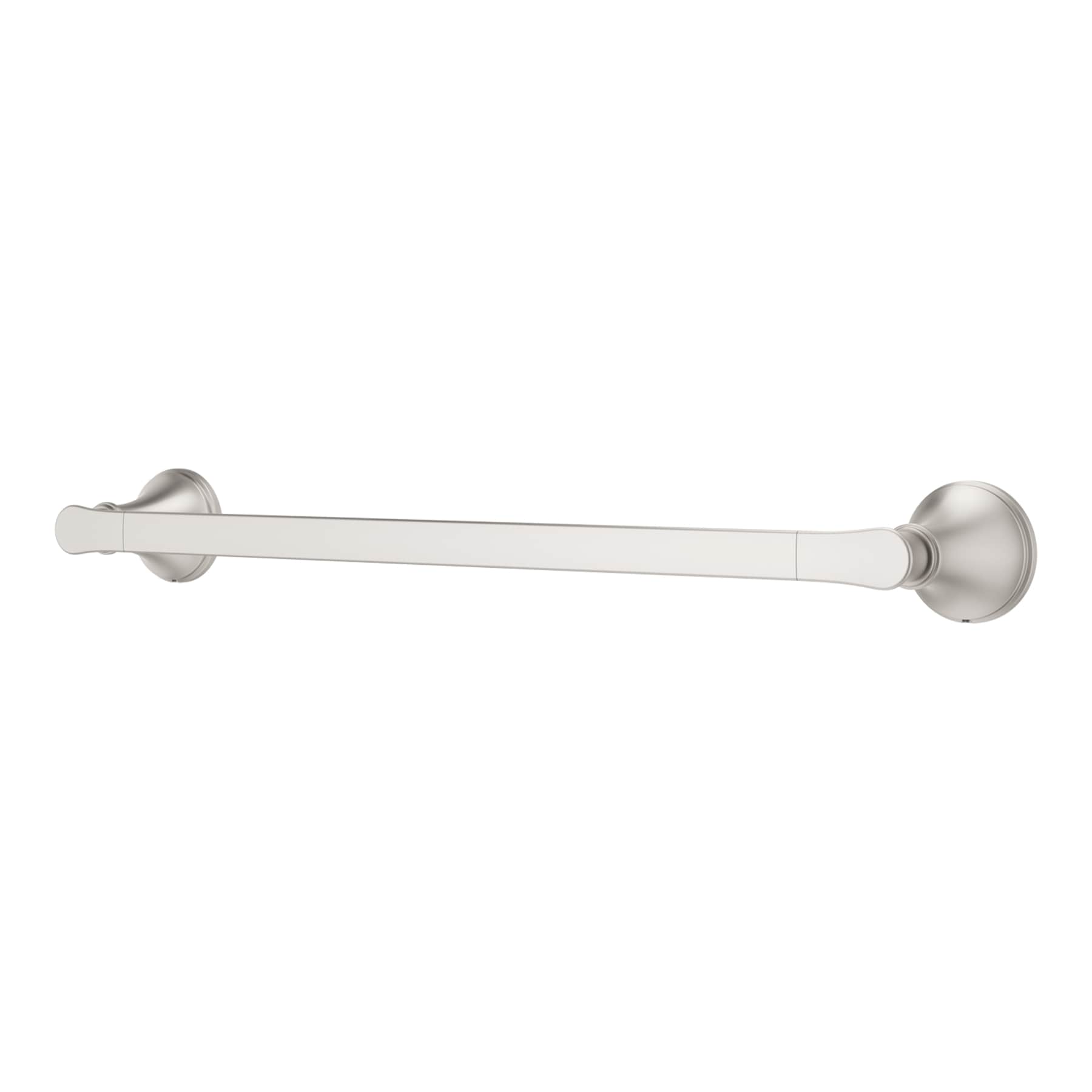 Pfister BTB-AD1GS Auden 18-in Spot Defense Brushed Nickel Wall mount Single Towel Bar