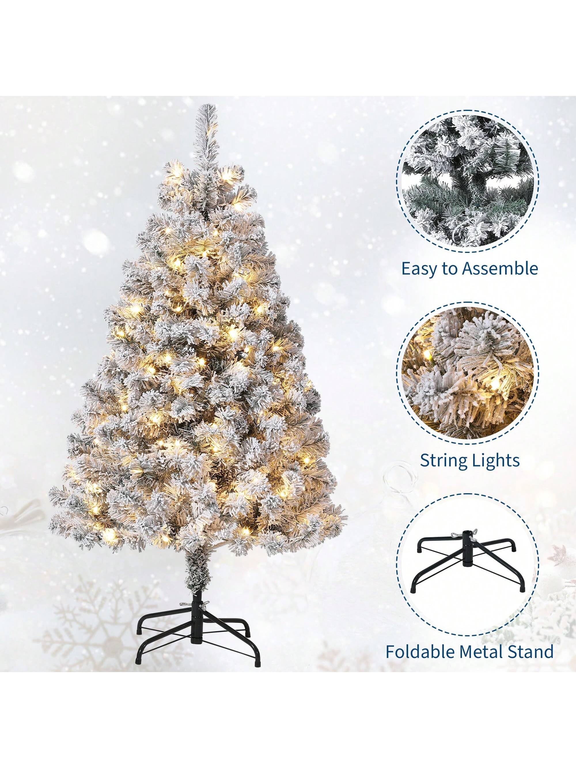 Qeetex SDS-W6F0528 Artificial-Christmas-Trees - View #6