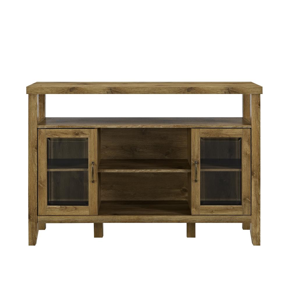 Walker Edison LWU52JORBW Transitional Barnwood TV stand ( Accommodates TVs up to 60-in )
