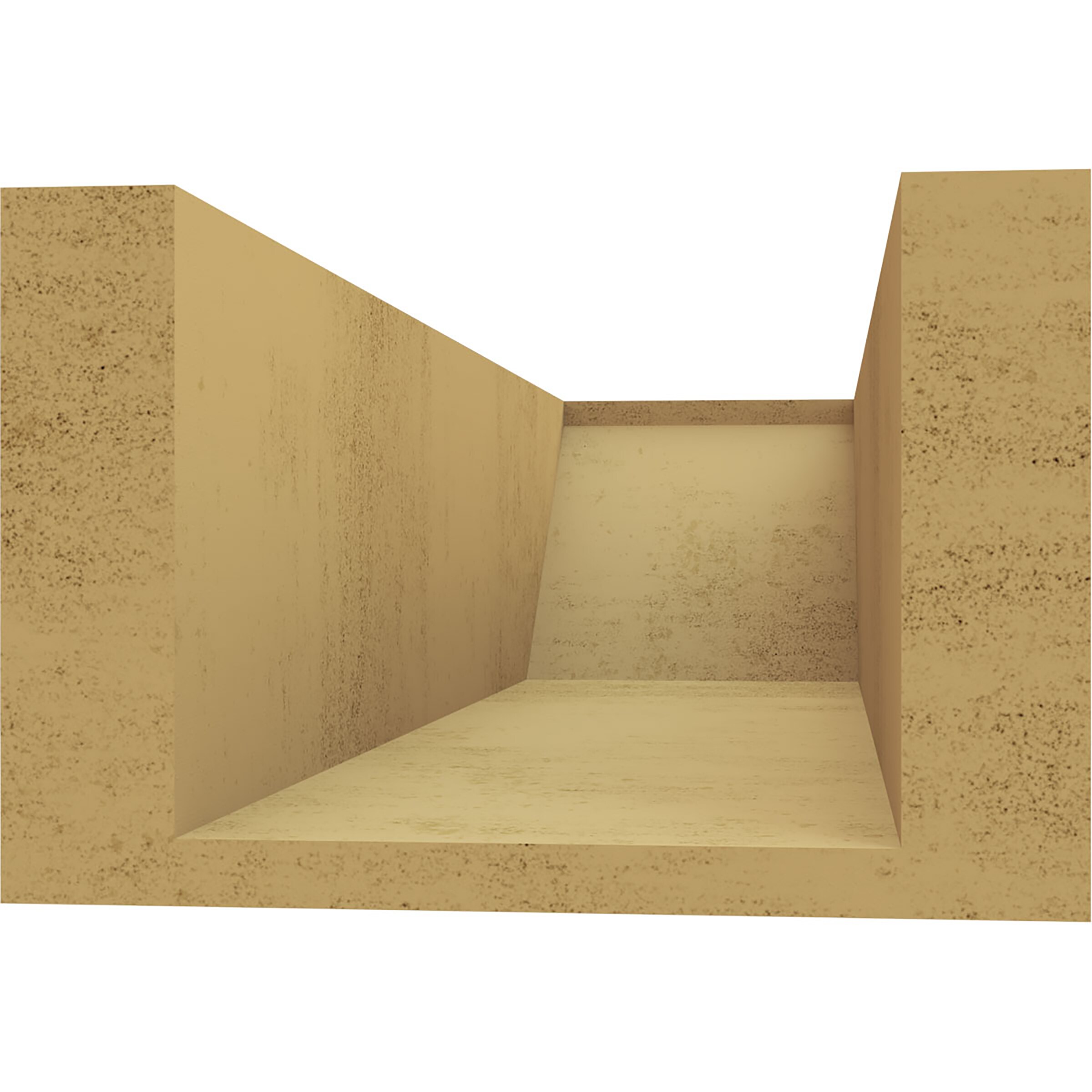 Ekena Millwork RFTU06X04X16CONRCPR Exterior-Brackets-Braces - View #4