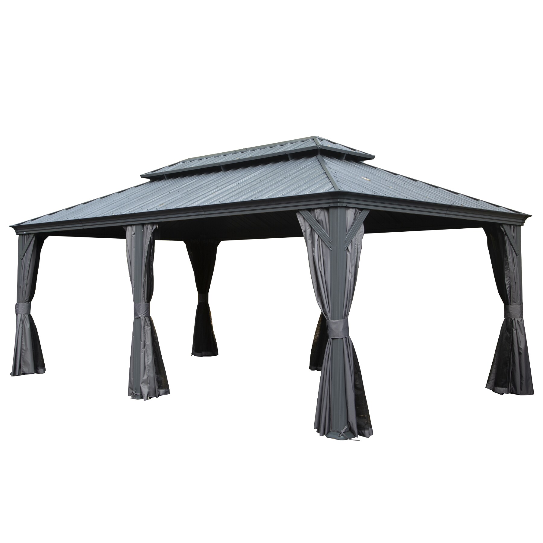 Dimakai DI-LGMF1499CG Wood-Resin-Gazebos - View #2