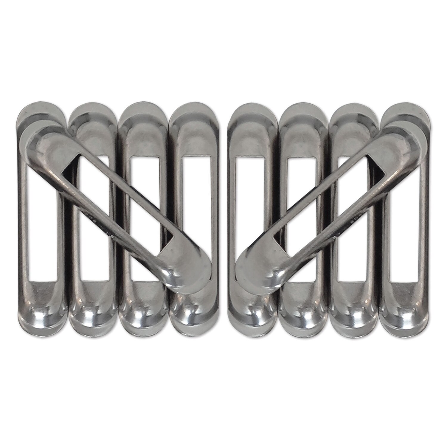 Weld-On Snap-Loc E-Track Single Strap Anchor 10-Pack (Zinc)