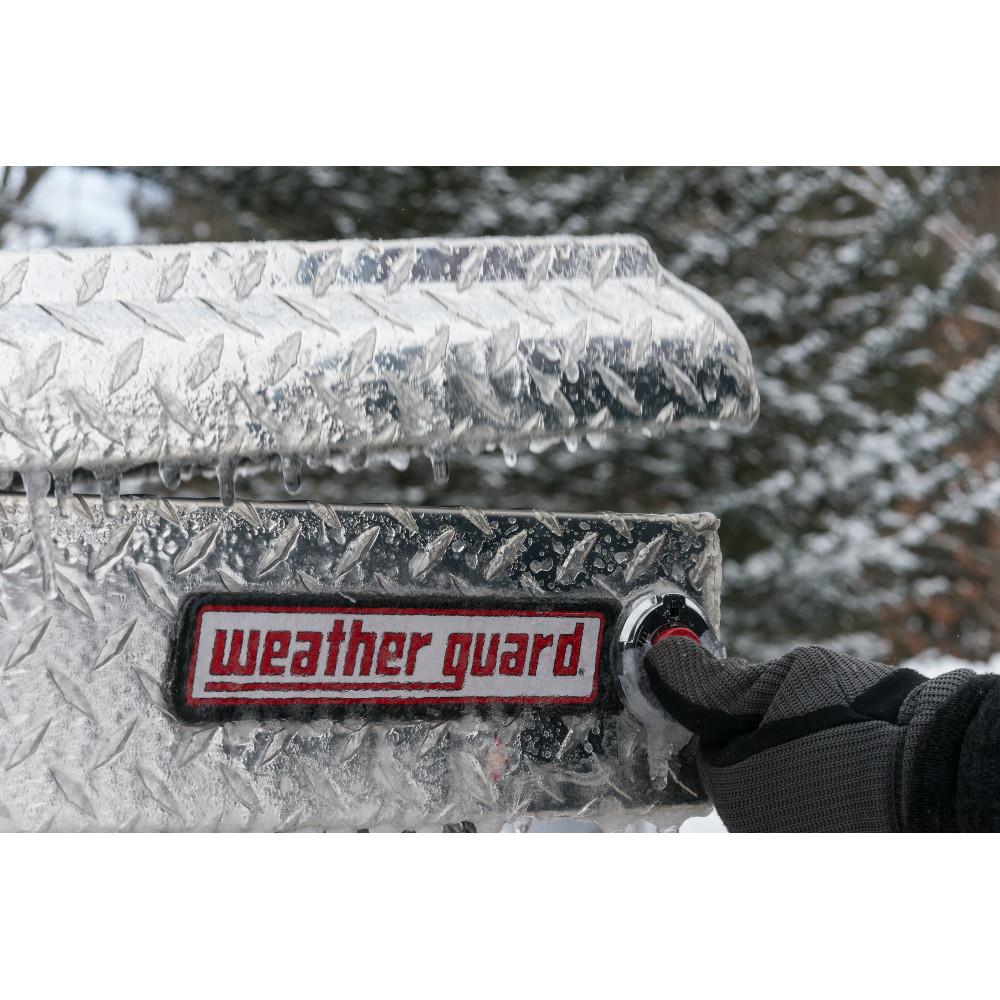 WEATHER GUARD 71.38-in x 19.63-in x 16.19-in Silver Aluminum Crossover  Truck Tool Box in the Truck Tool Boxes department at