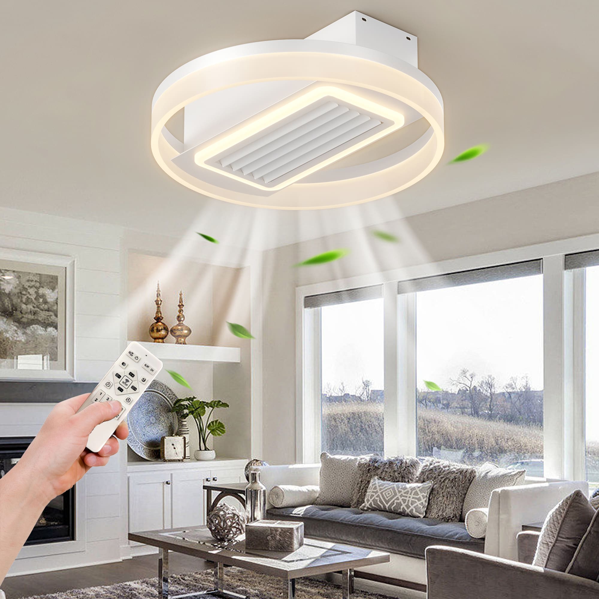 SINOFURN SYD120001WT Ceiling-Fans - View #2
