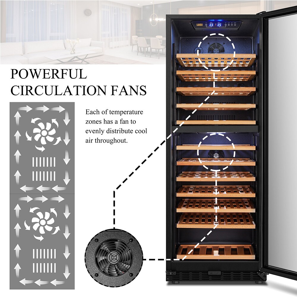 LANBO LW142D Wine-Chillers - View #4