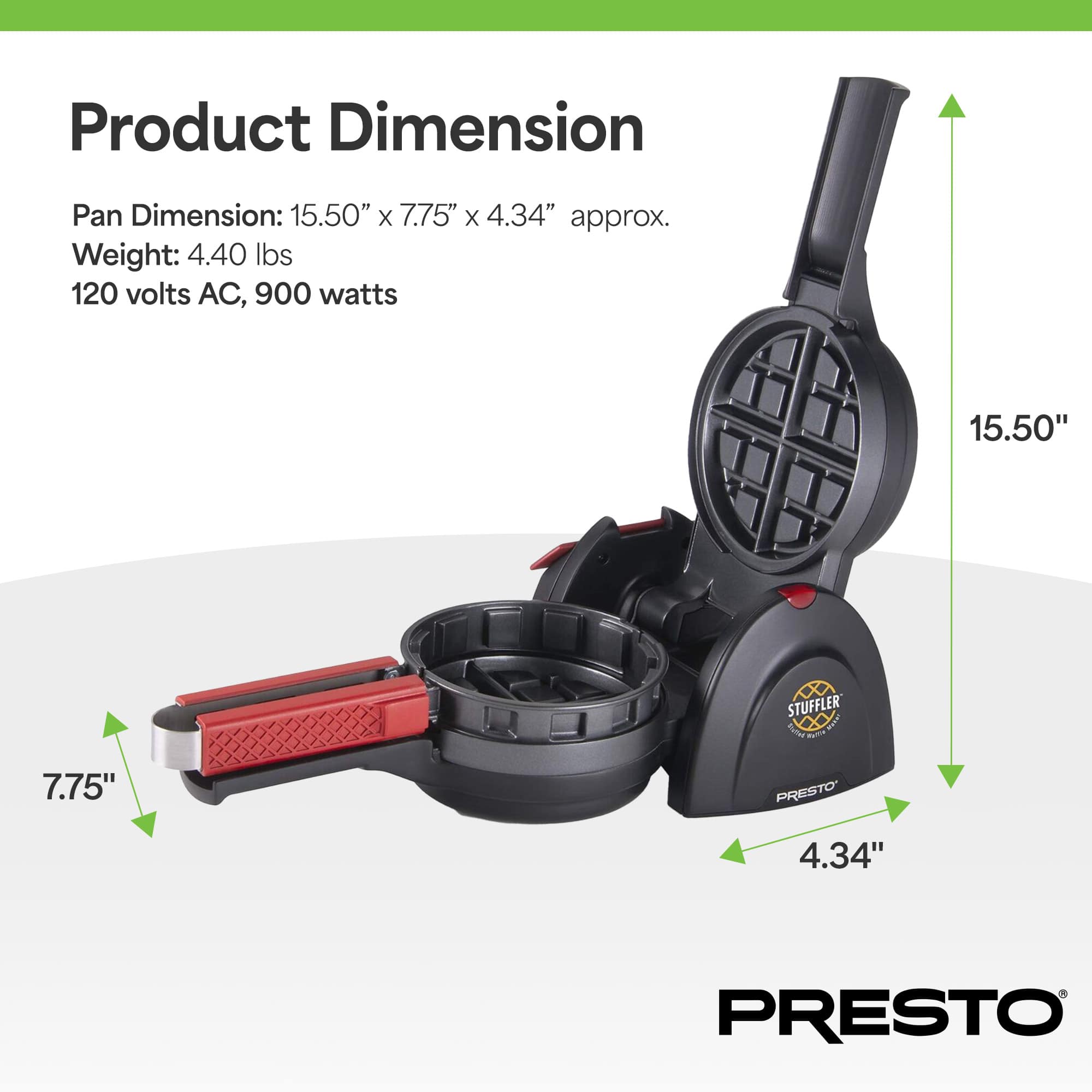 Presto 414881 Waffle-Makers - View #5