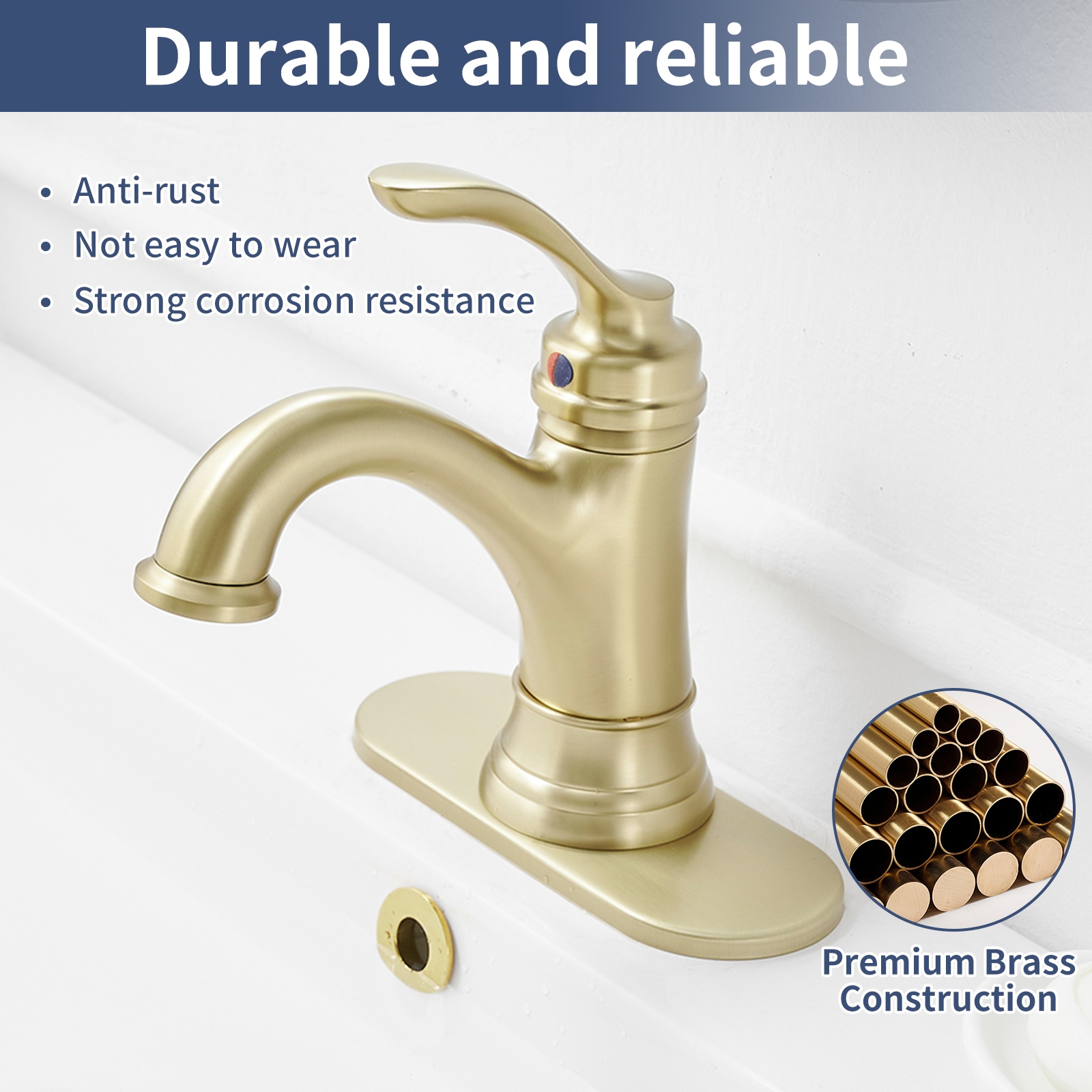 BWE A-99008-BG Lavatory-Faucets - View #5