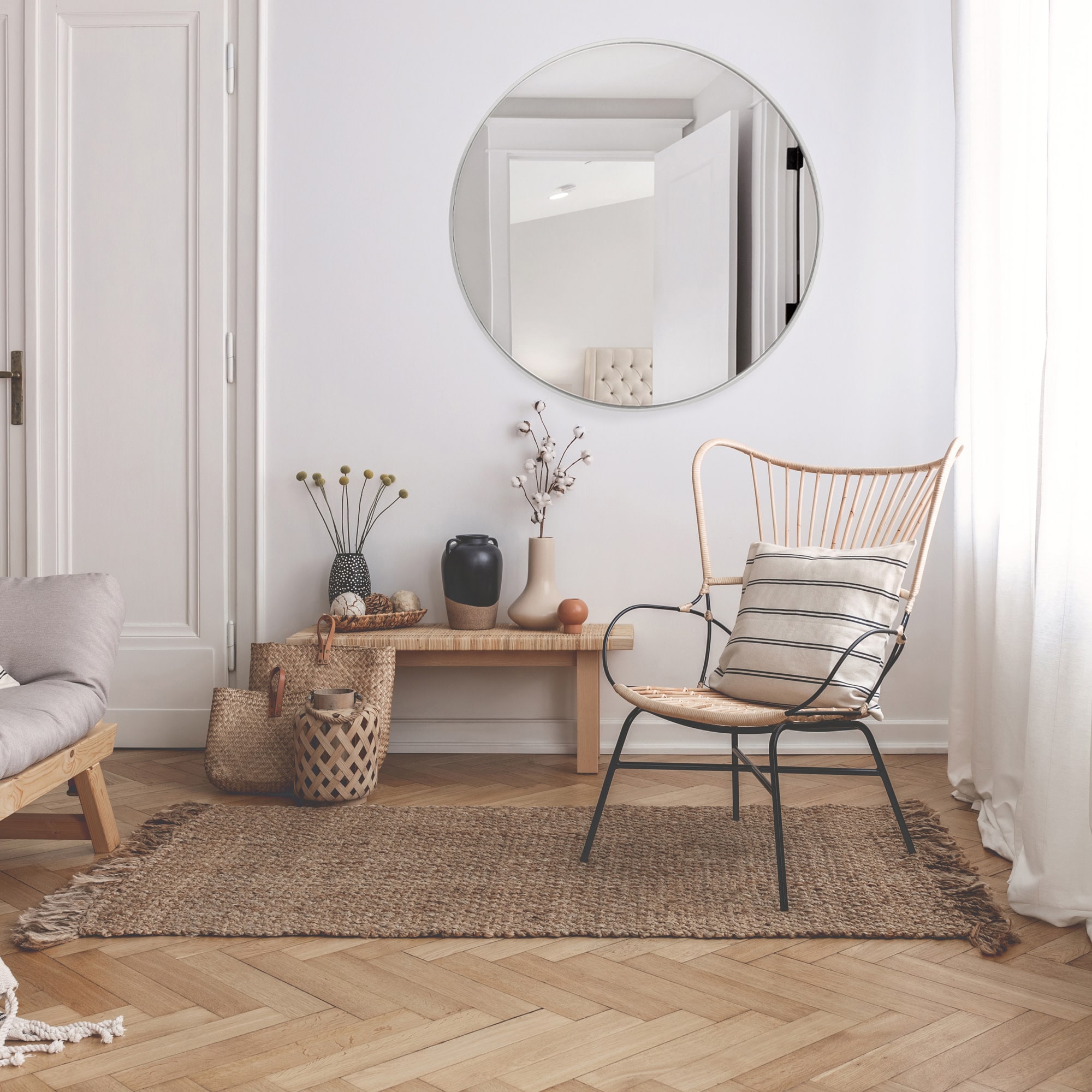 Design House 596536-SLV Framed-Bath-Mirrors - View #8