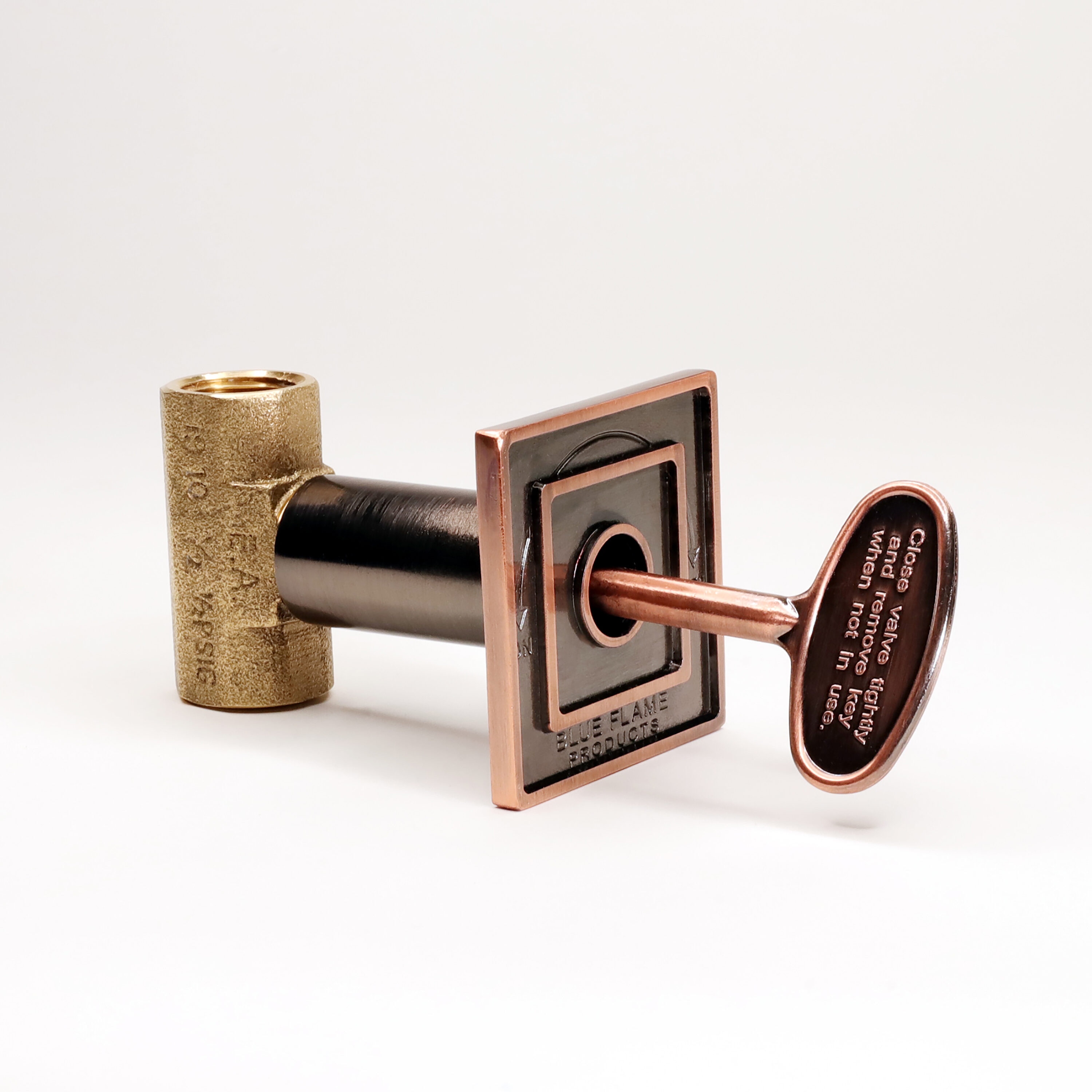 BLUE FLAME SV.USF.ABR Antique Brass Brass Controller