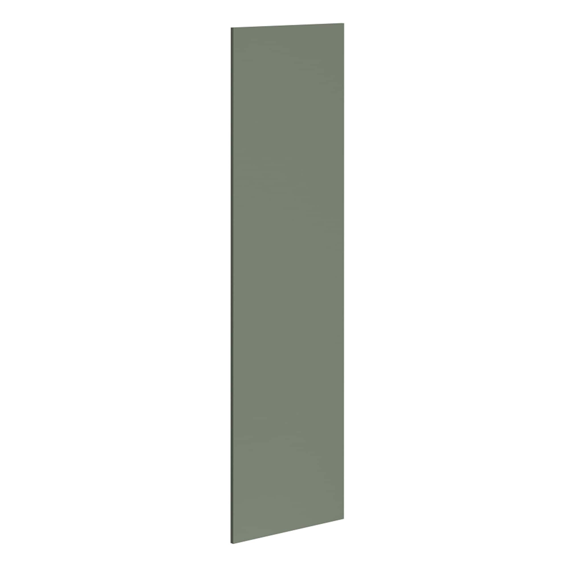 Diamond Express Cabinet End Panel 24-in W x 84-in H x 0.75-in D Retreat Green Painted (Pantry Cabinet End Panel)