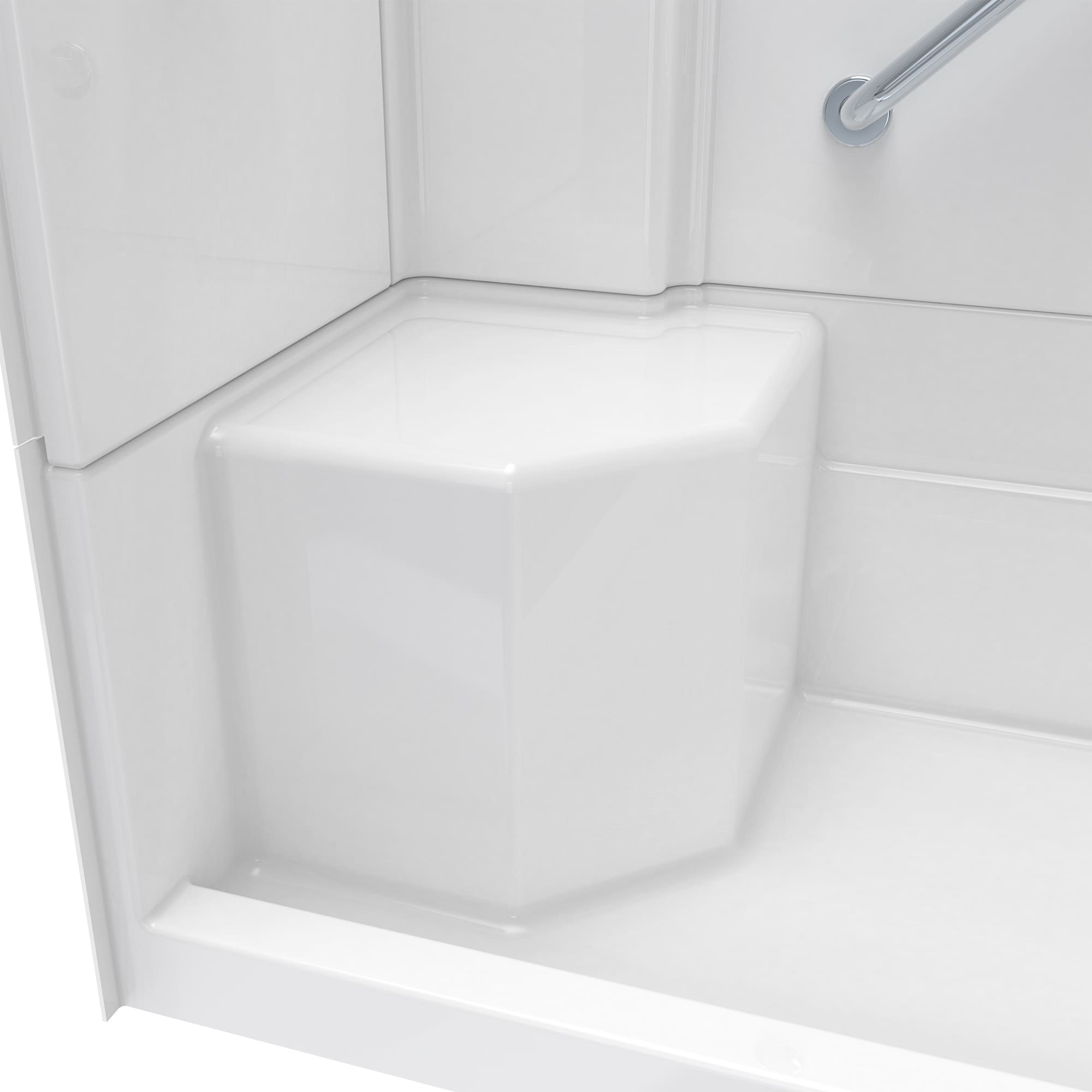 Laurel Mountain L3260SH1S4PLWC2 Alcove-Shower-Kit - View #4