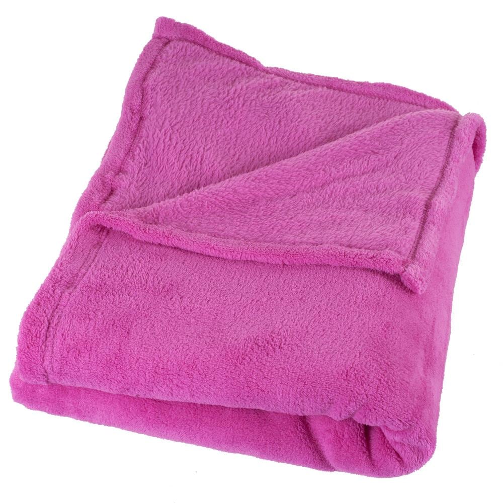 Pink discount vellux blanket