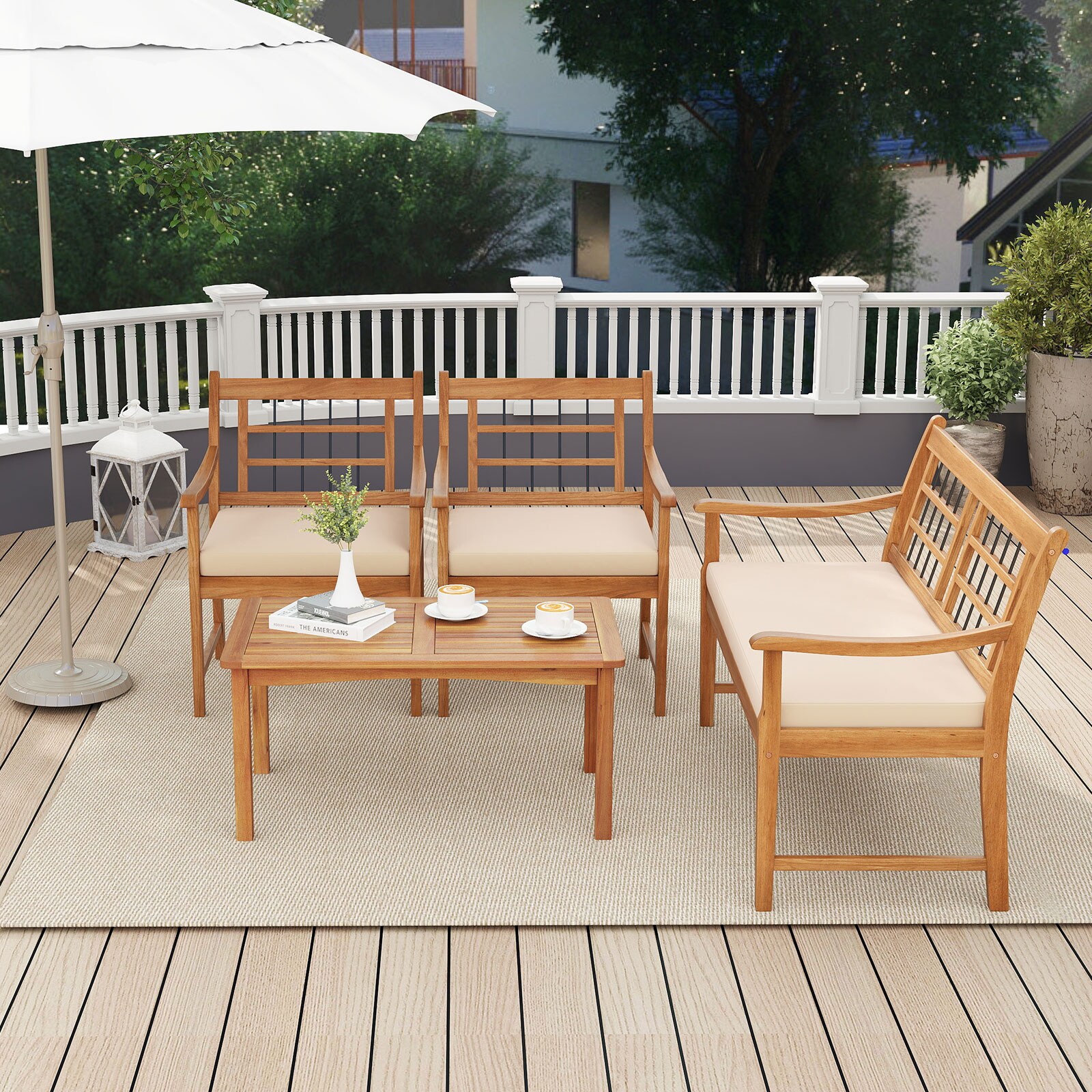 Ayelon 588WHLW4KHW72 Patio-Conversation-Sets - View #2