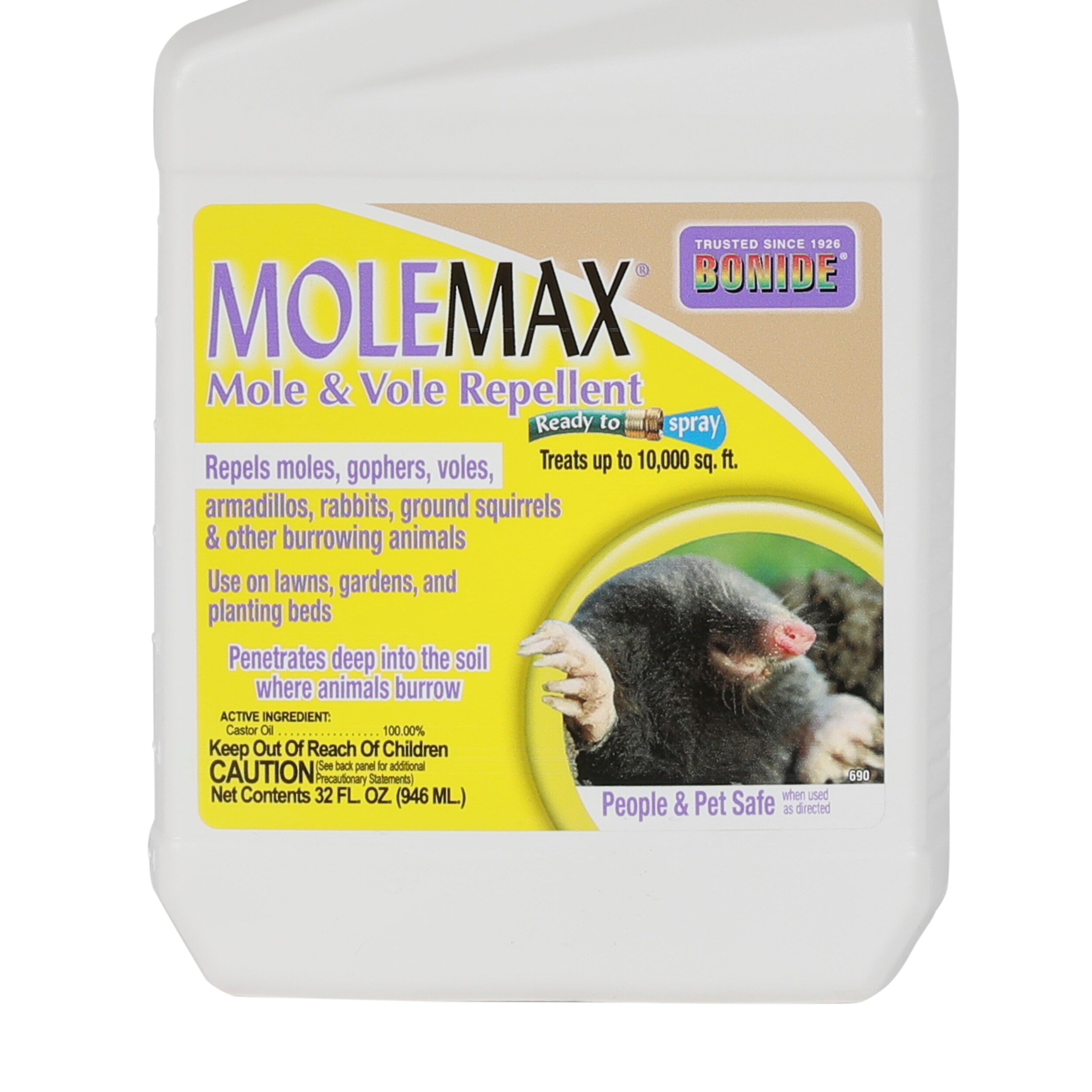 Bonide Molemax Mole Repellent in the Animal & Rodent Control department ...