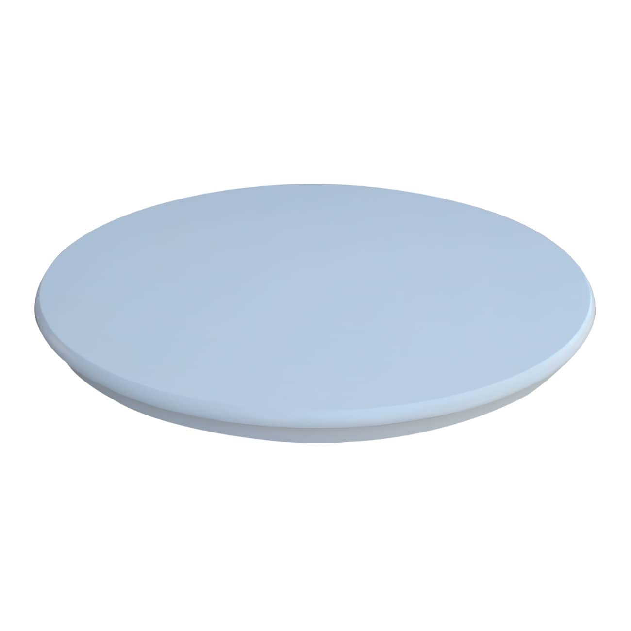 Cottage Charm White Solid Wood 38" Round Dining Table