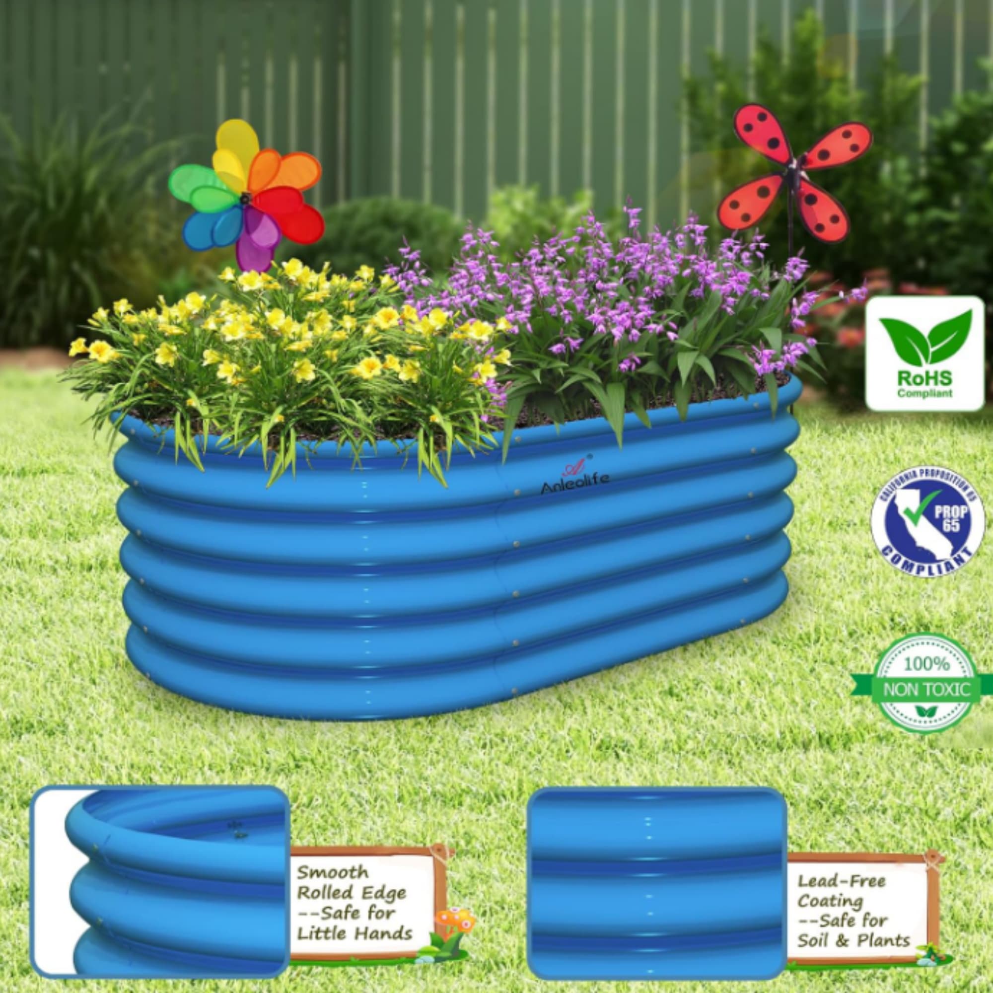 Ama Pear S-FLWBD-27 Raised-Garden-Beds - View #3