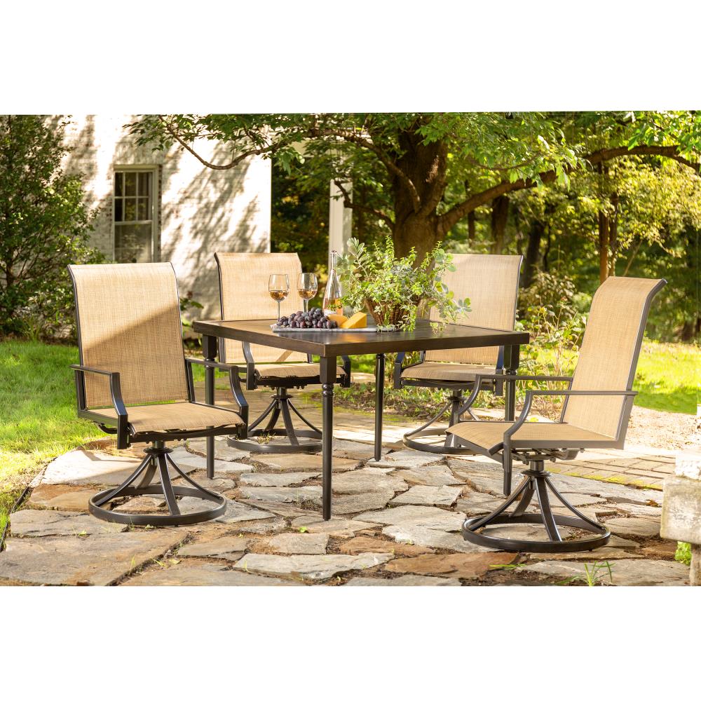 La-Z-Boy Outdoor Addyson Square Outdoor Dining Table 41.93-in W x 41.93 ...