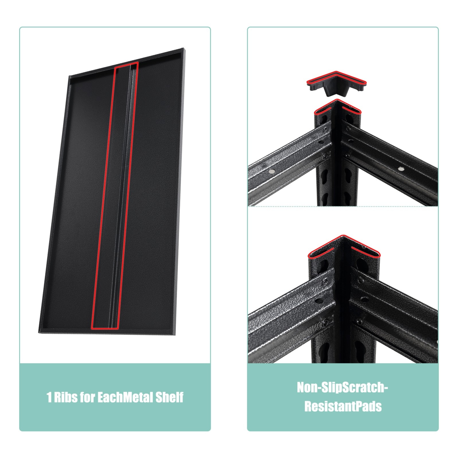 Siavonce XH44632 Free-Standing-Shelving - View #5