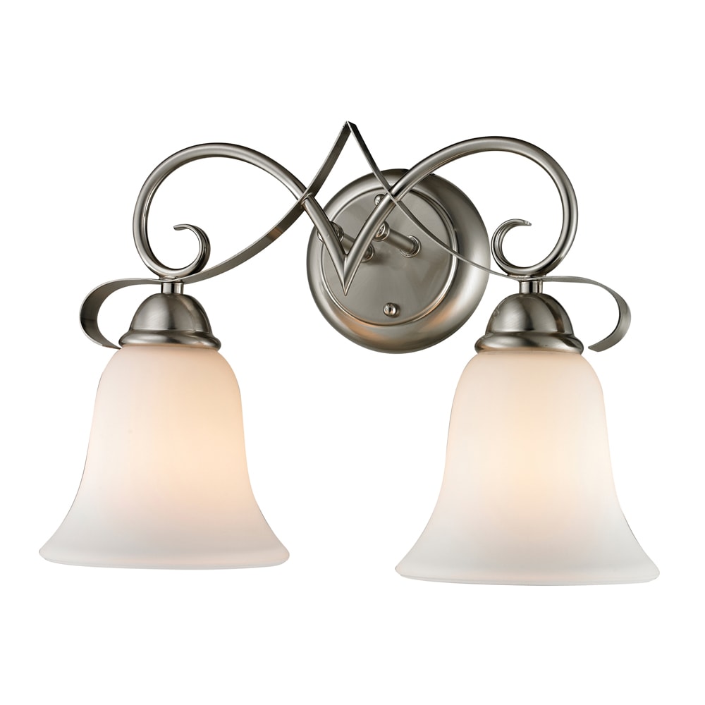 Westmore by ELK Lighting BB200120 2 Light Bath Bar In Brsh Nickel