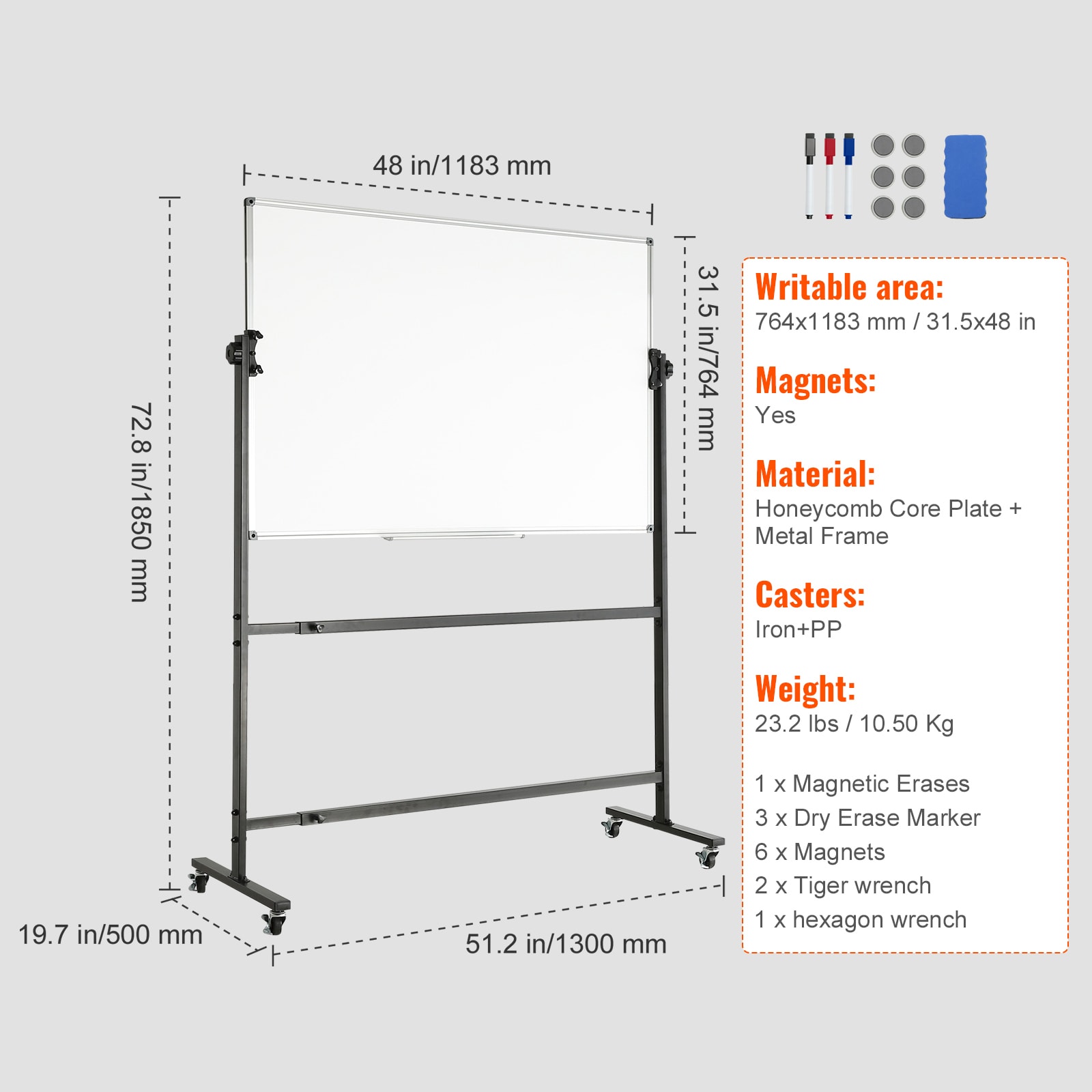 SVOPES SVOPESBB4832Y06940V0 Dry-Erase-Bulletin-Boards - View #8