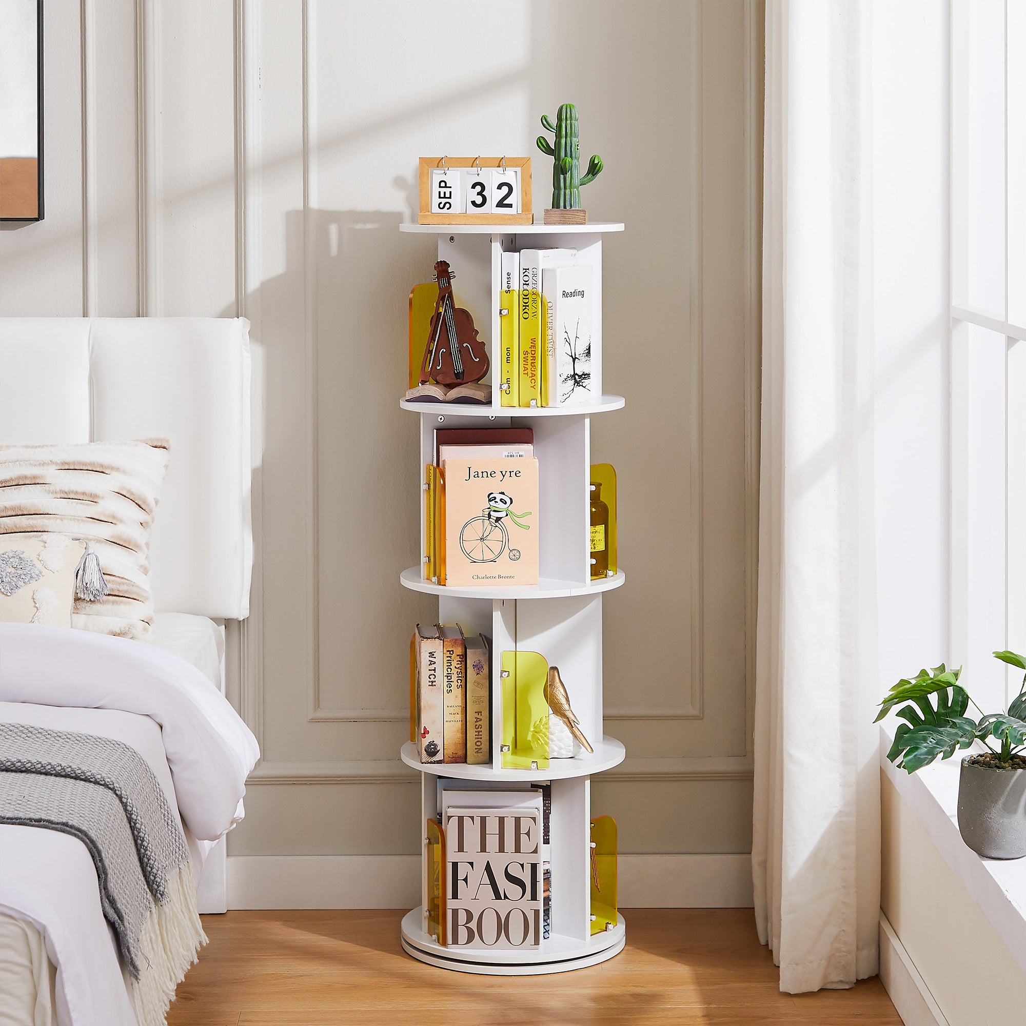 Vecelo LOE-B14-WHT bookcases - View #2