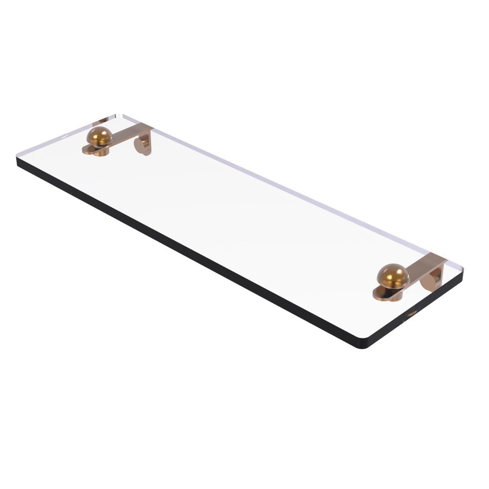 Allied Brass RC-1/16-BBR Brushed Bronze Wall mount Bathroom Shelf ( 16-in x 2-in x 5-in )
