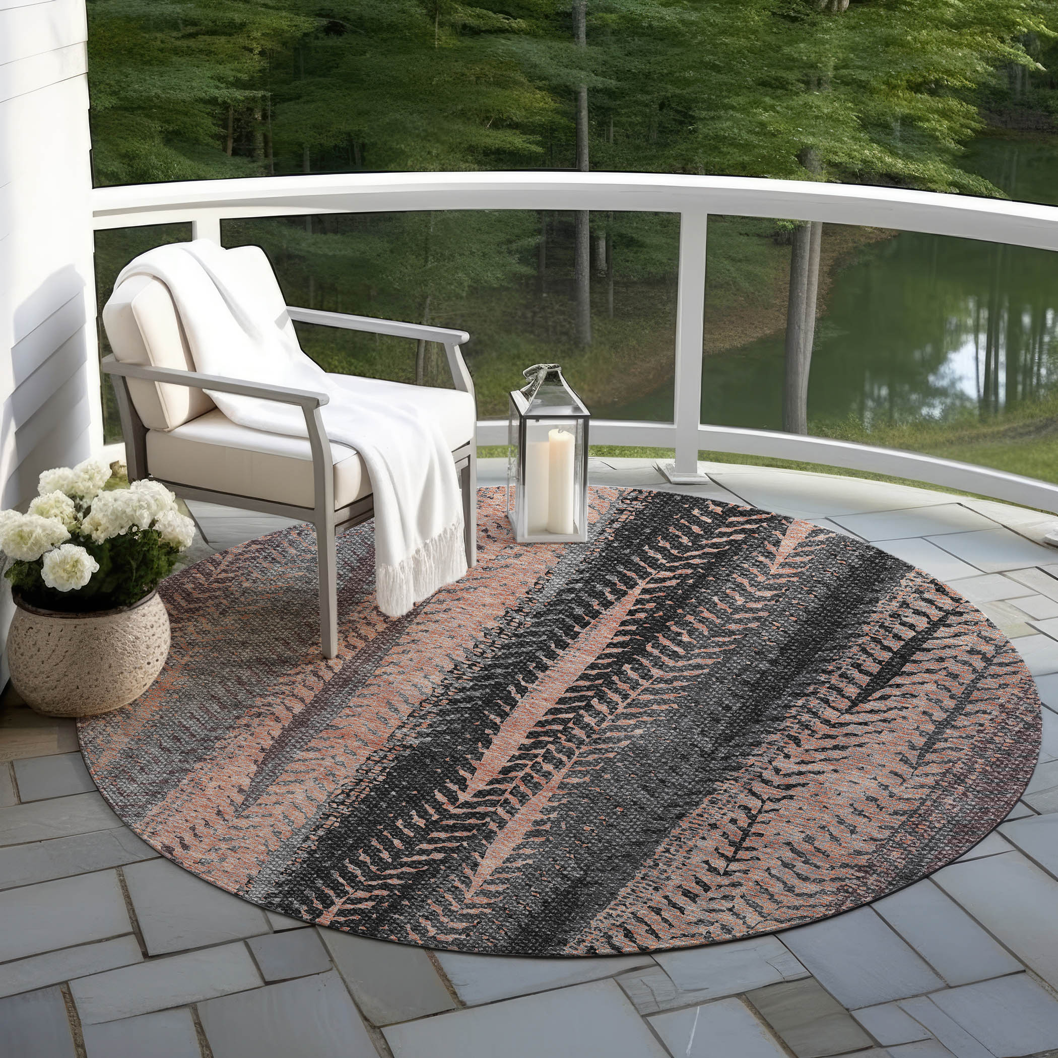 Addison Rugs ACN693TR8RO rugs - View #7