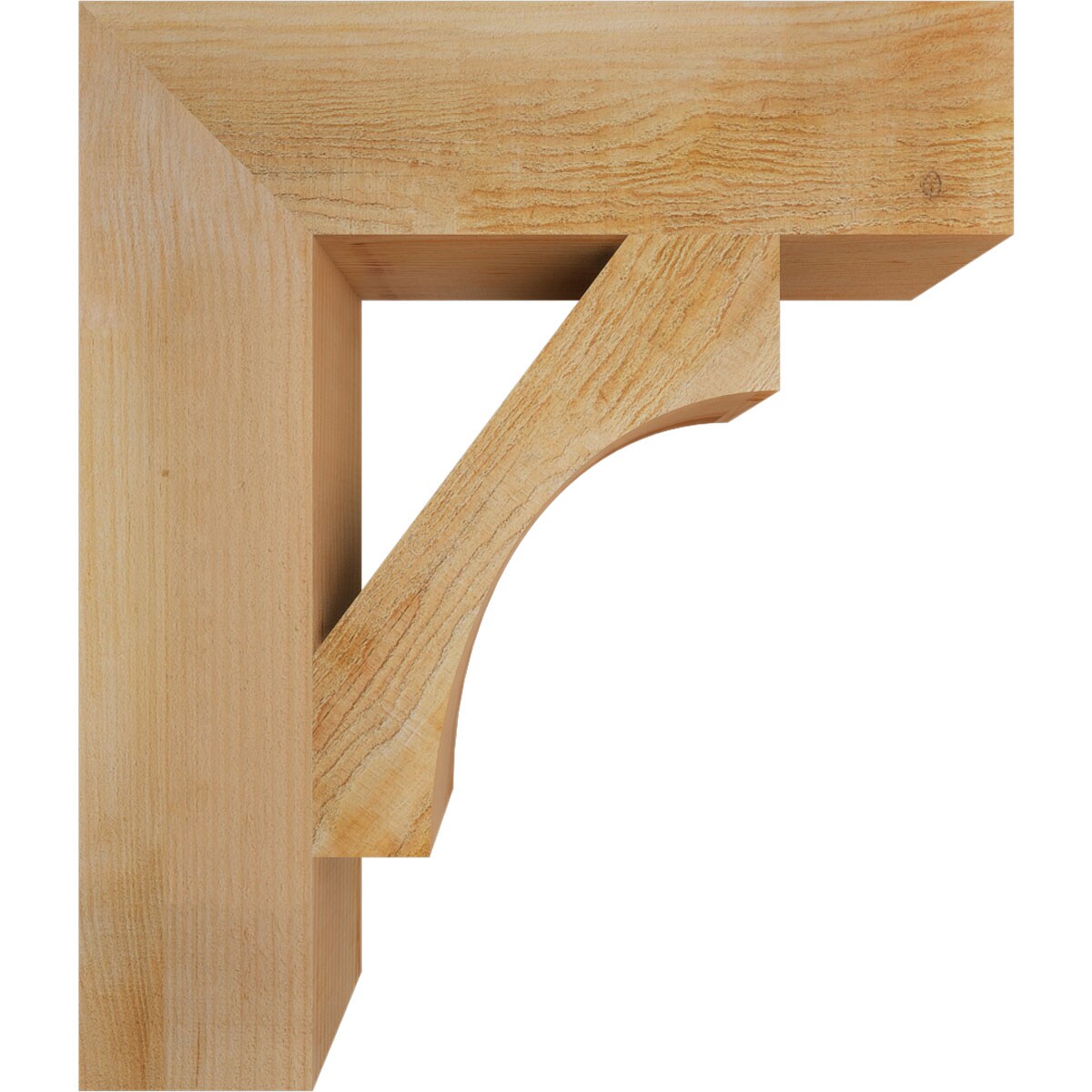 Ekena Millwork BKT06X24X28WTL05RDF Exterior-Brackets-Braces - View #3