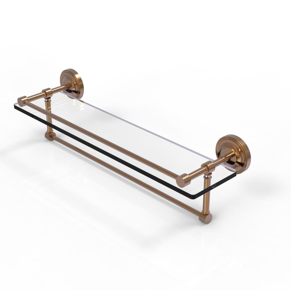 Allied Brass PRBP-1TB/22-GAL-BBR Prestige Regal Brushed Bronze Wall mount Bathroom Shelf ( 22-in x 5-in x 5-in )