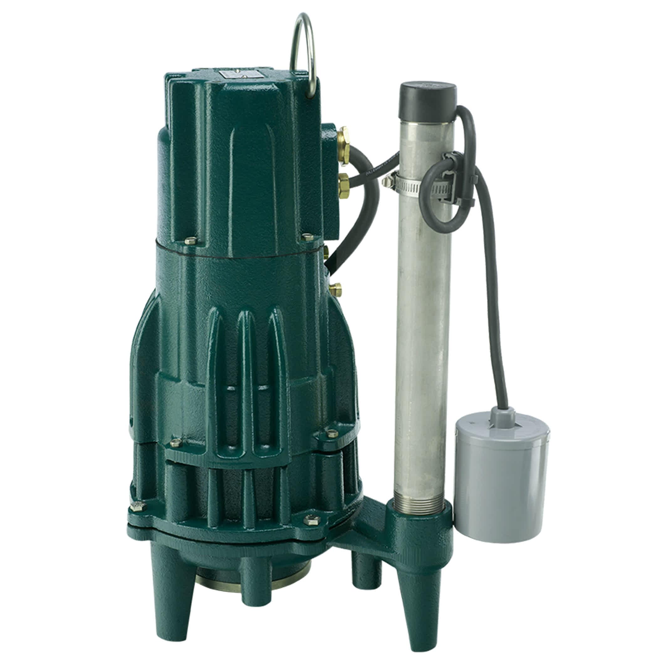 Zoeller 820-0011 WDH820 Grinder Pump with 20-ft  Cord and Hardwired Switch