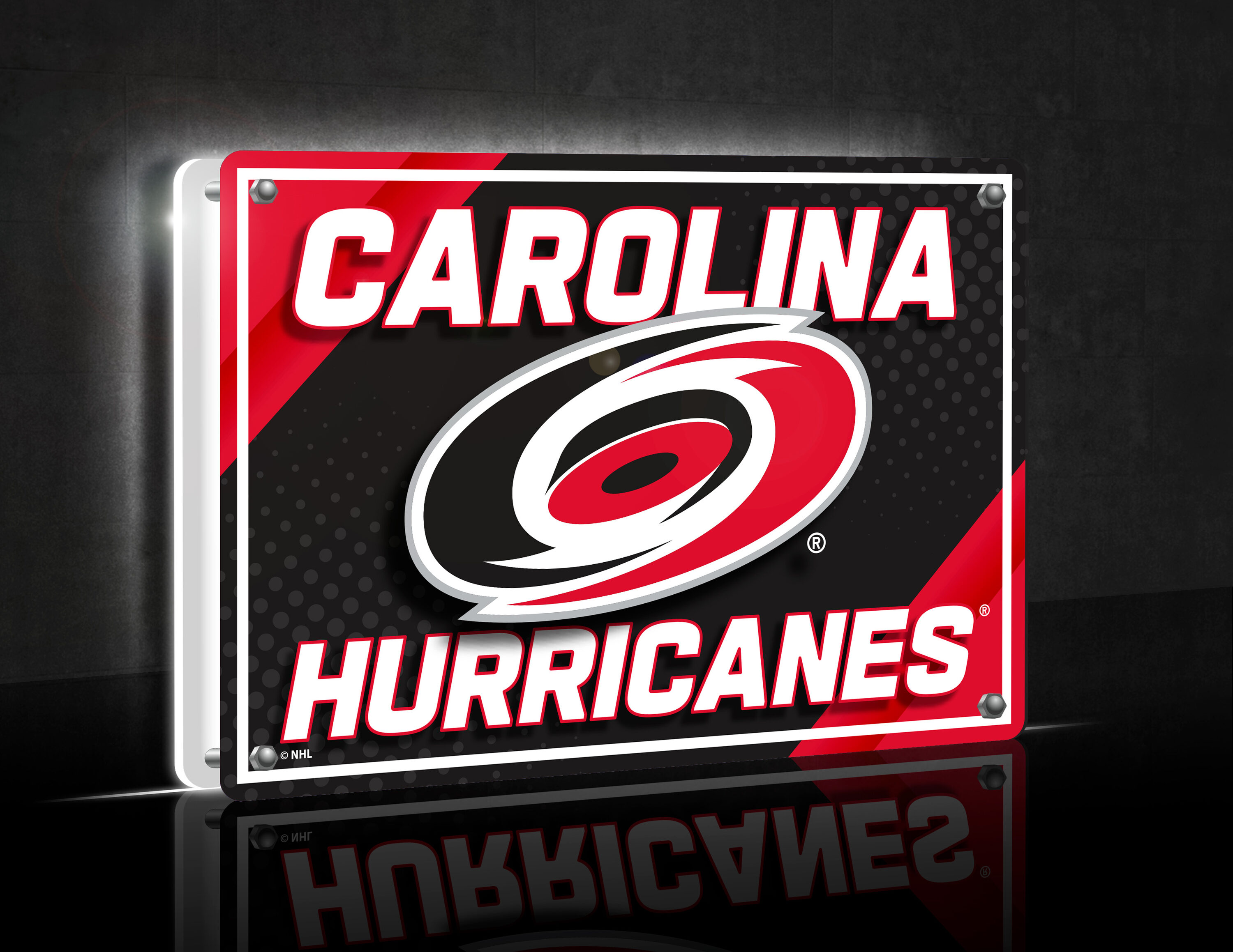 Evergreen 8LED4354TRT 7-in Multi-color Standard Desk Lamp with Acrylic Shade