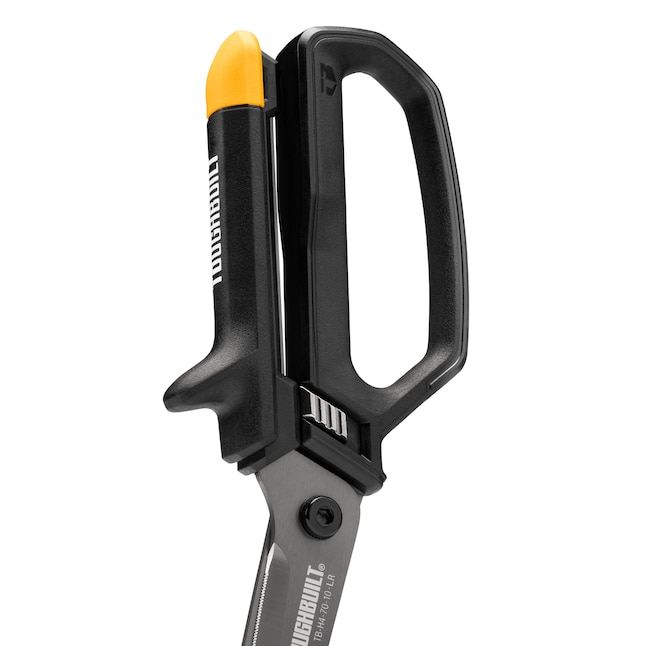 TOUGHBUILT 5-in Micro-serrated Open Handle Spring Assisted