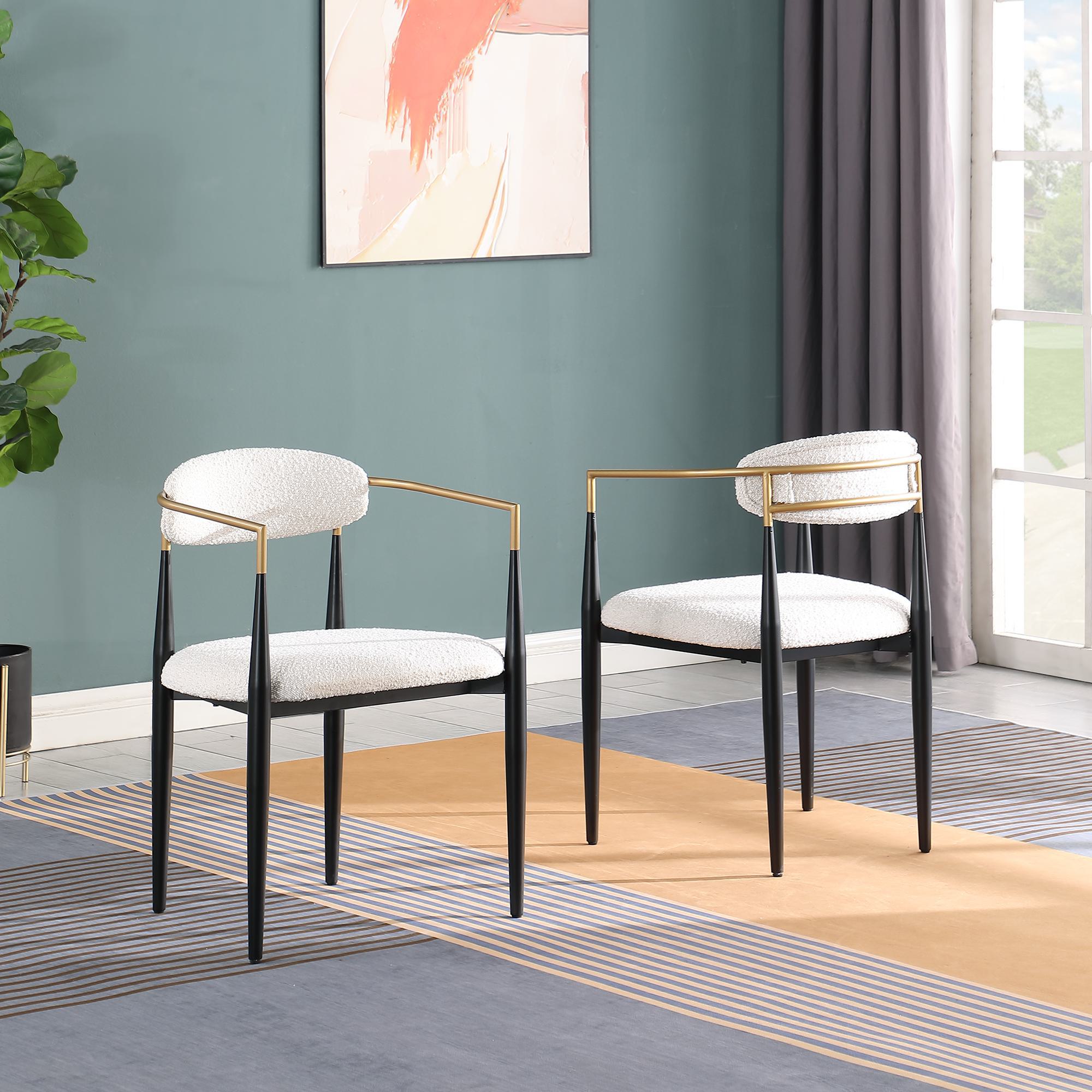 FARATI D2006DC-WHITE Dining-Chairs - View #2